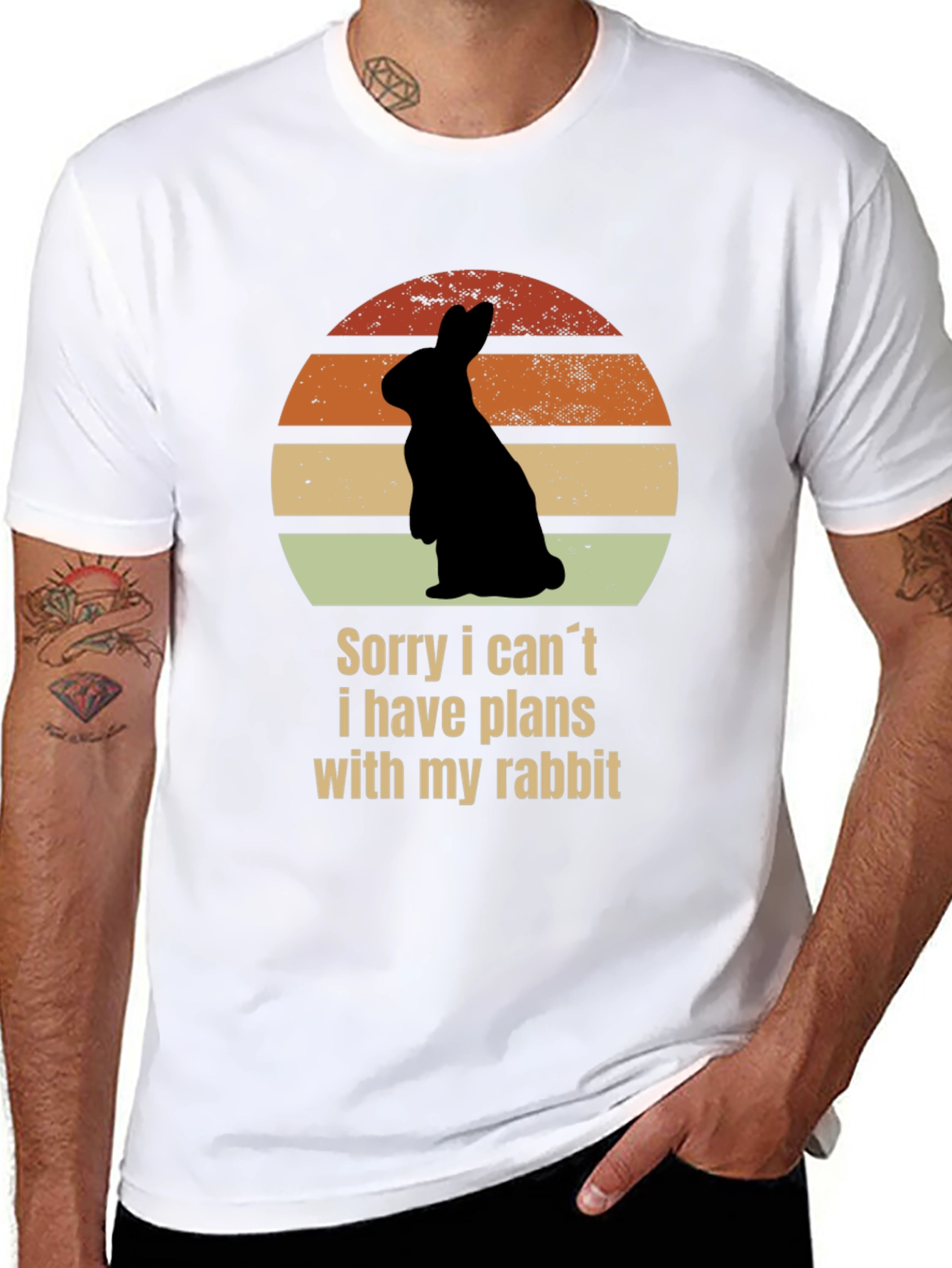 Rabbit Plans T-Shirt - Unisex Graphic Tee