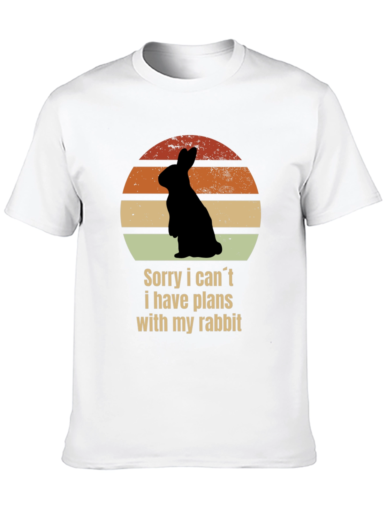 Rabbit Plans T-Shirt - Unisex Graphic Tee