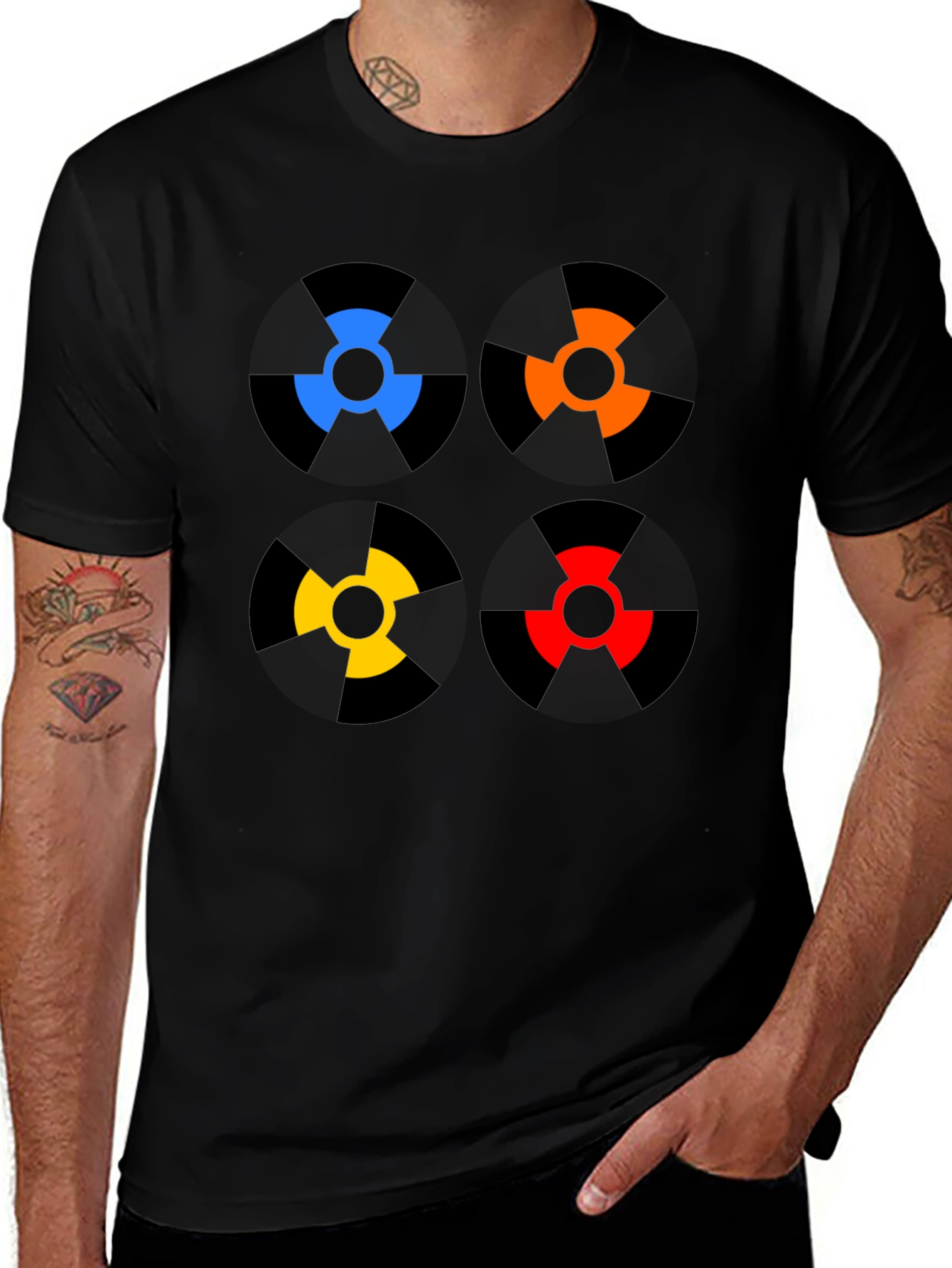 Radiation Symbol T-Shirt - Graphic Tee