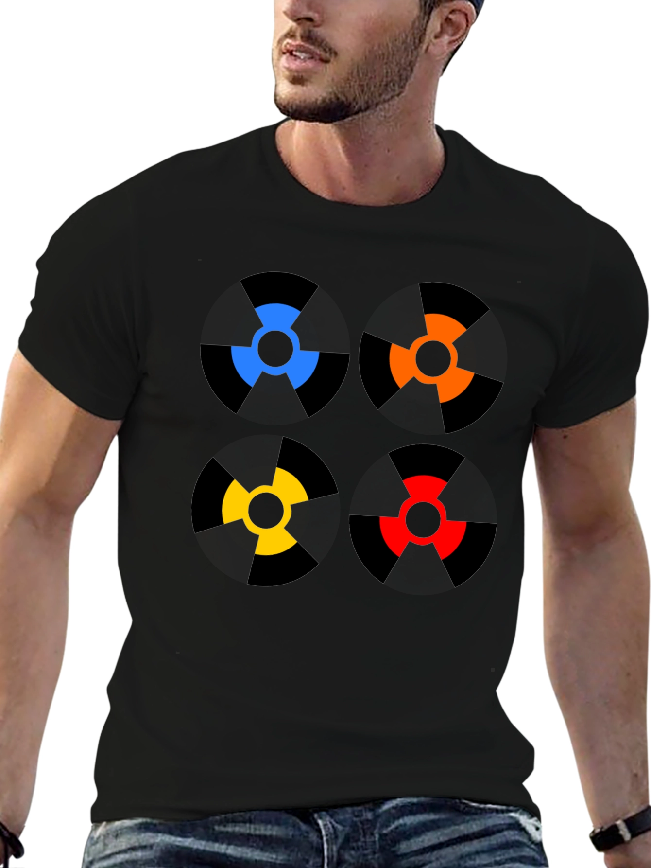 Radiation Symbol T-Shirt - Graphic Tee