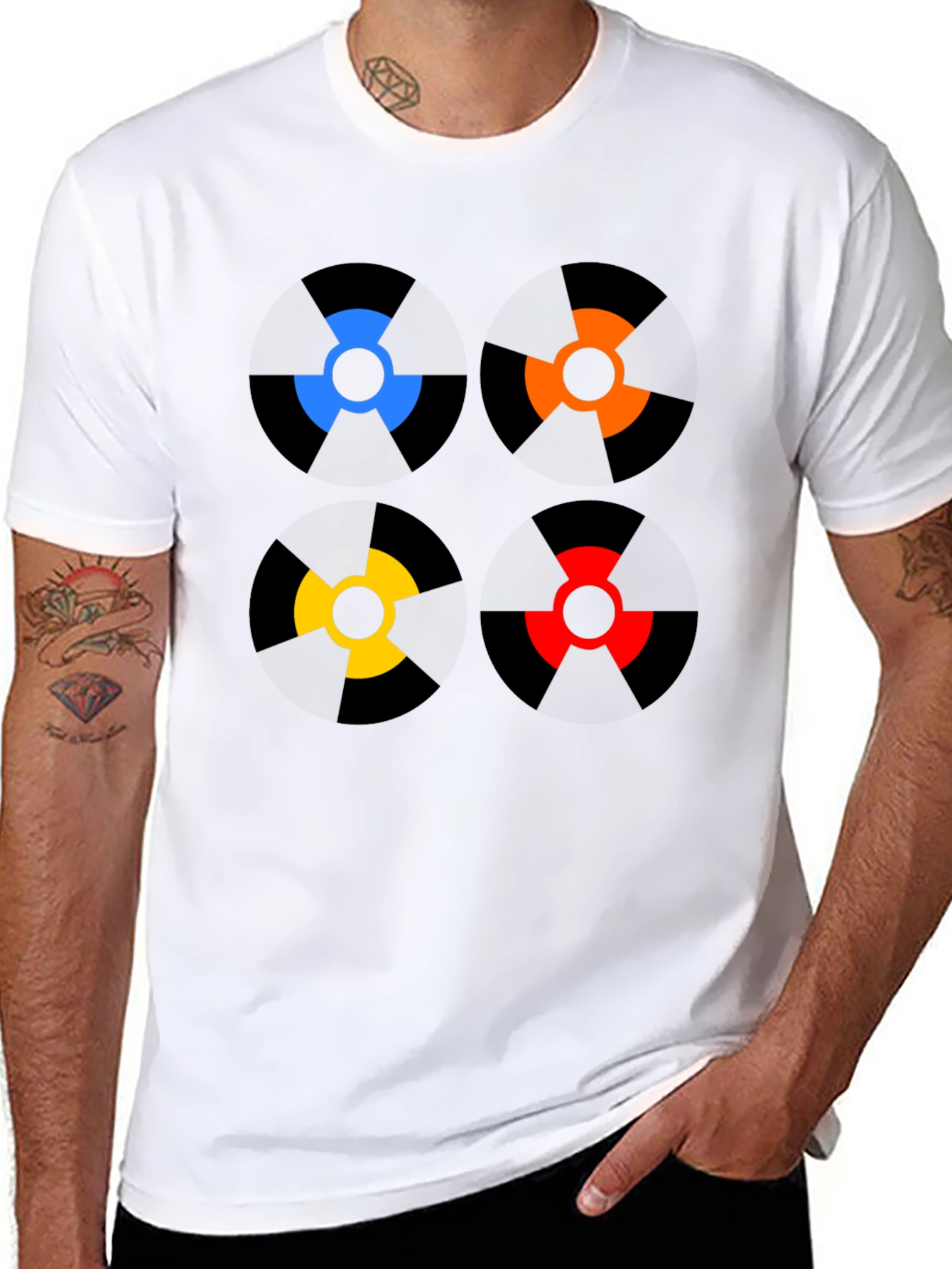 Radiation Symbol T-Shirt - Graphic Tee