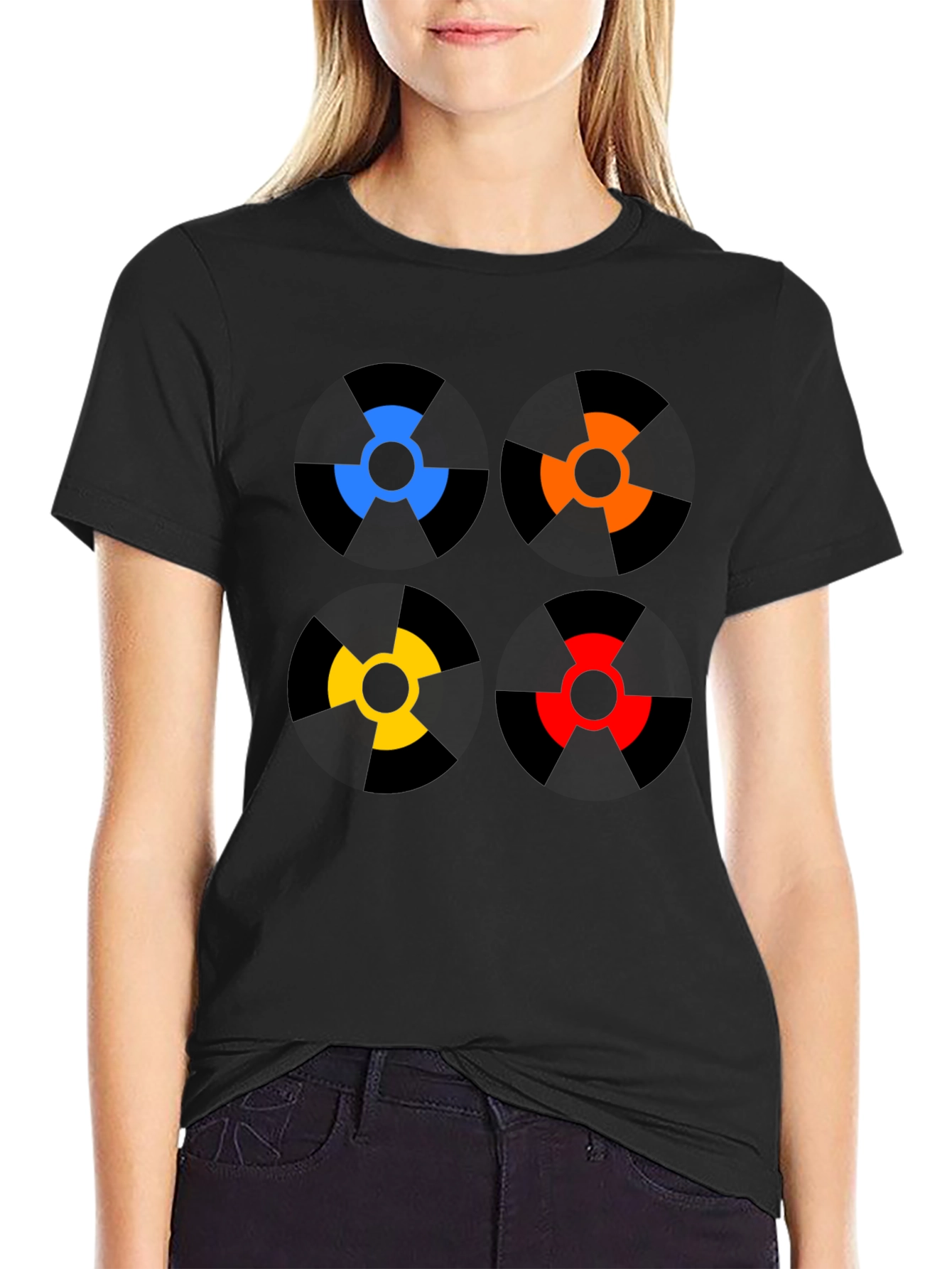 Radiation Symbol T-Shirt - Graphic Tee