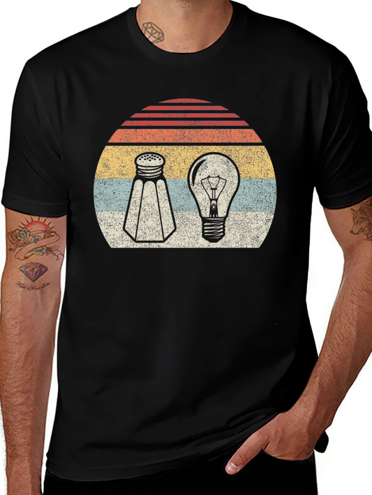 Salt and Light Graphic Tee - Retro Design