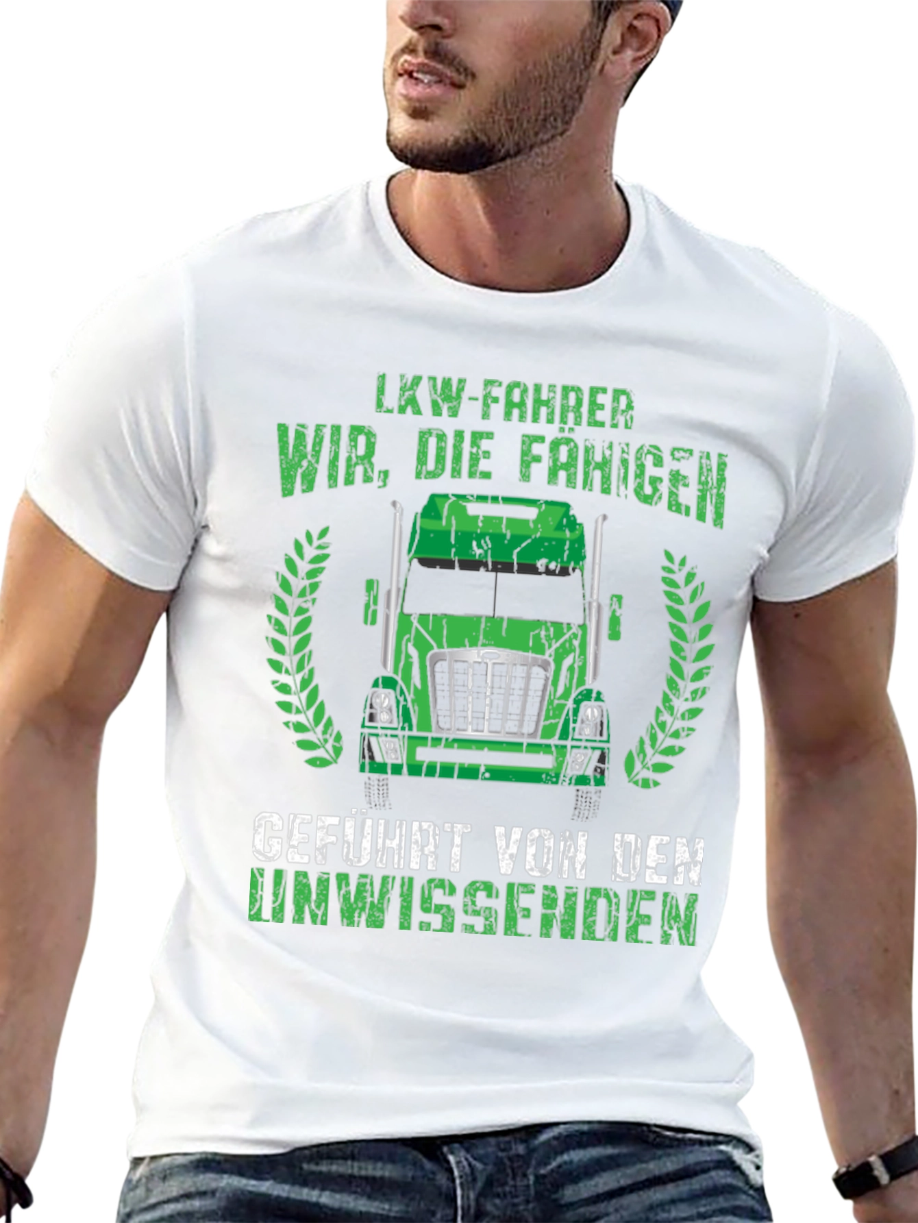 Truck Driver Humor T-Shirt - German Text