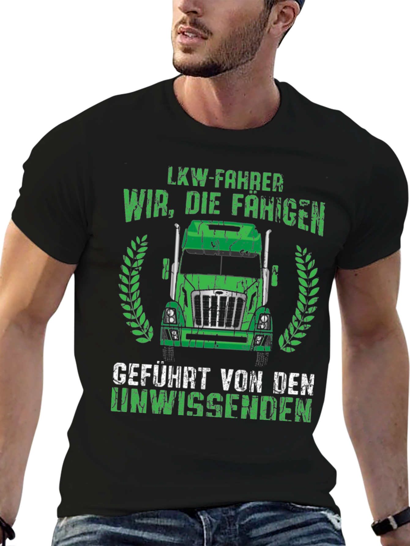 Truck Driver Humor T-Shirt - German Text