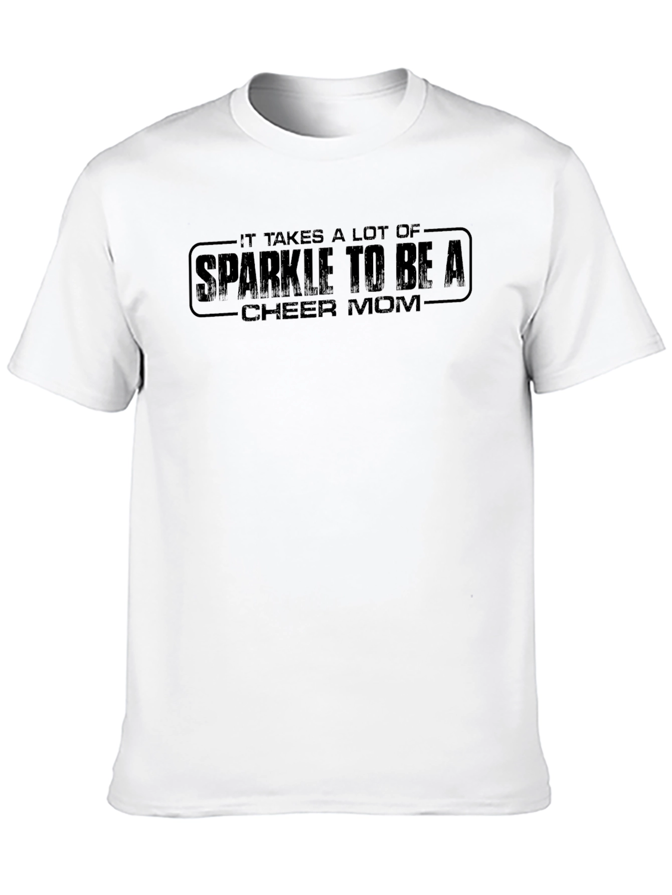 Sparkle Cheer Mom Graphic Tee