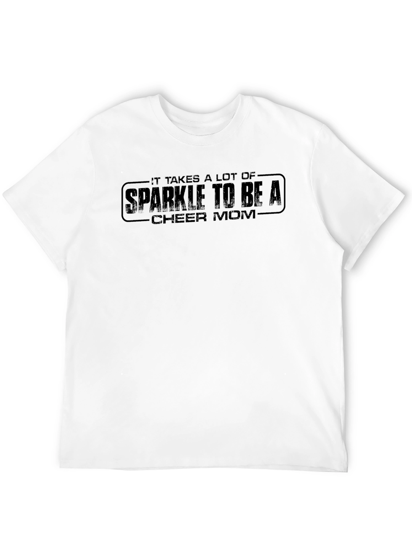 Sparkle Cheer Mom Graphic Tee