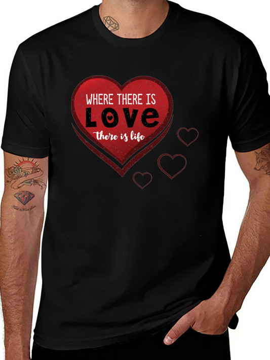 Love & Life Graphic Tee - Where There Is Love