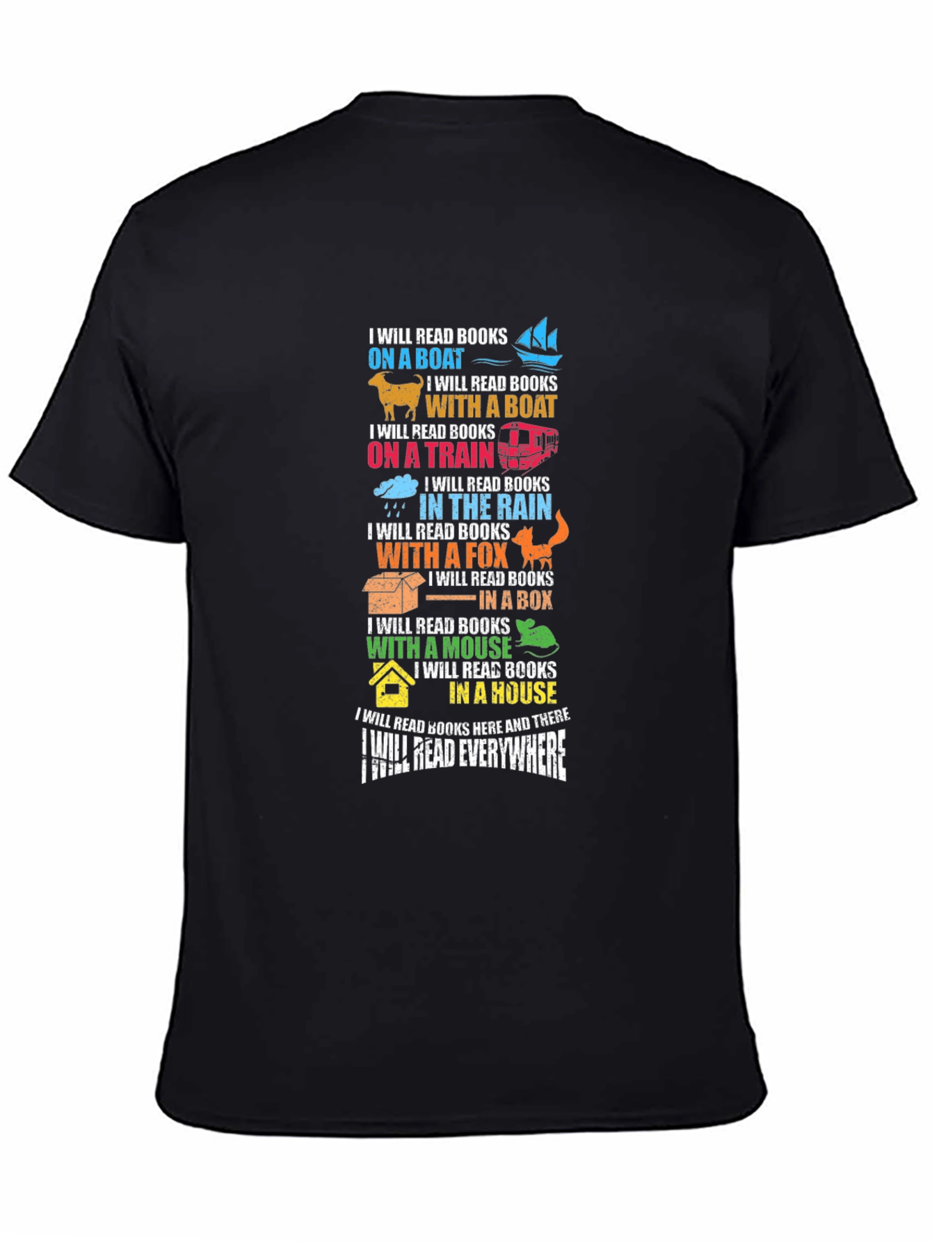 Book Lover Tee - Read Everywhere