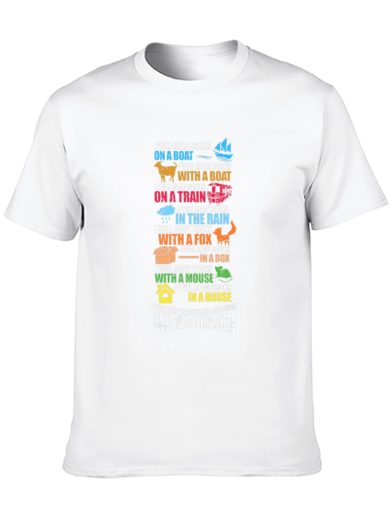 Book Lover Tee - Read Everywhere
