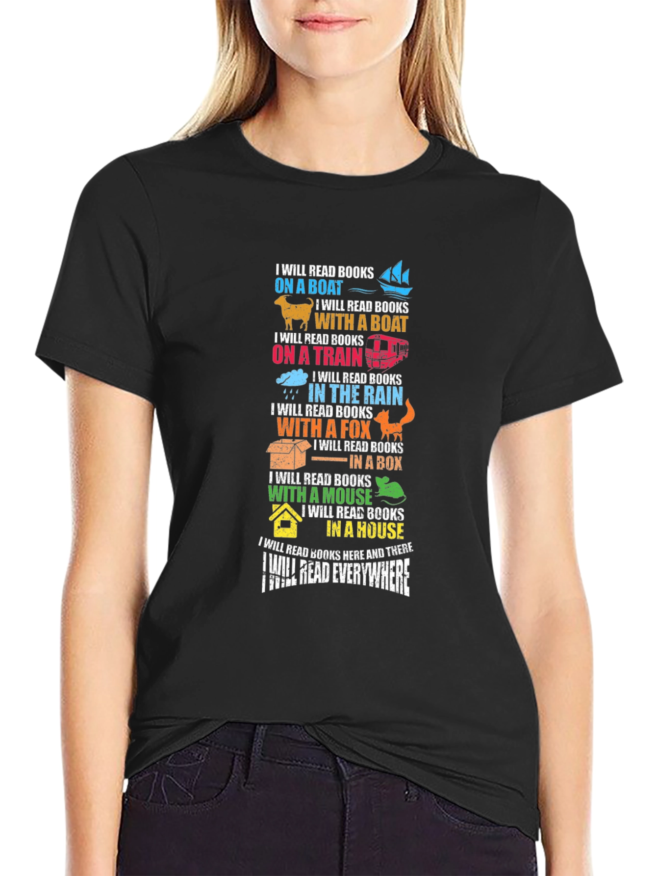 Book Lover Tee - Read Everywhere