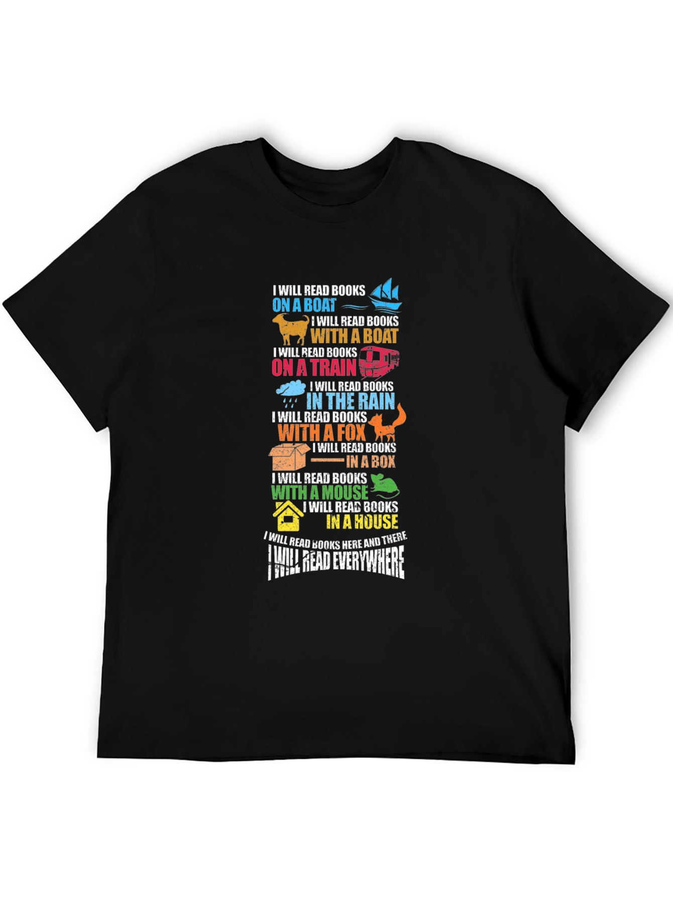 Book Lover Tee - Read Everywhere