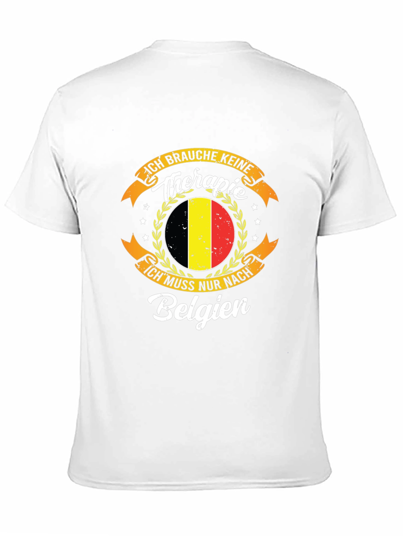 Belgium Therapy T-Shirt - Novelty Graphic Tee