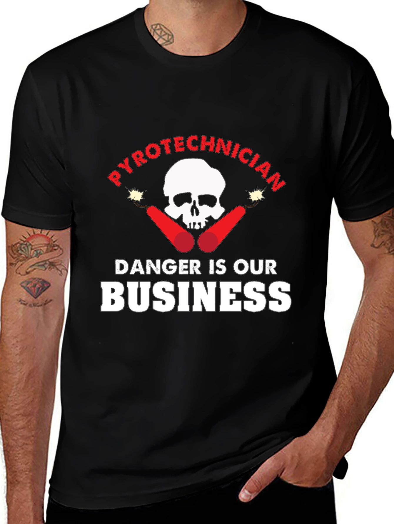 Pyrotechnician Danger is Our Business T-Shirt