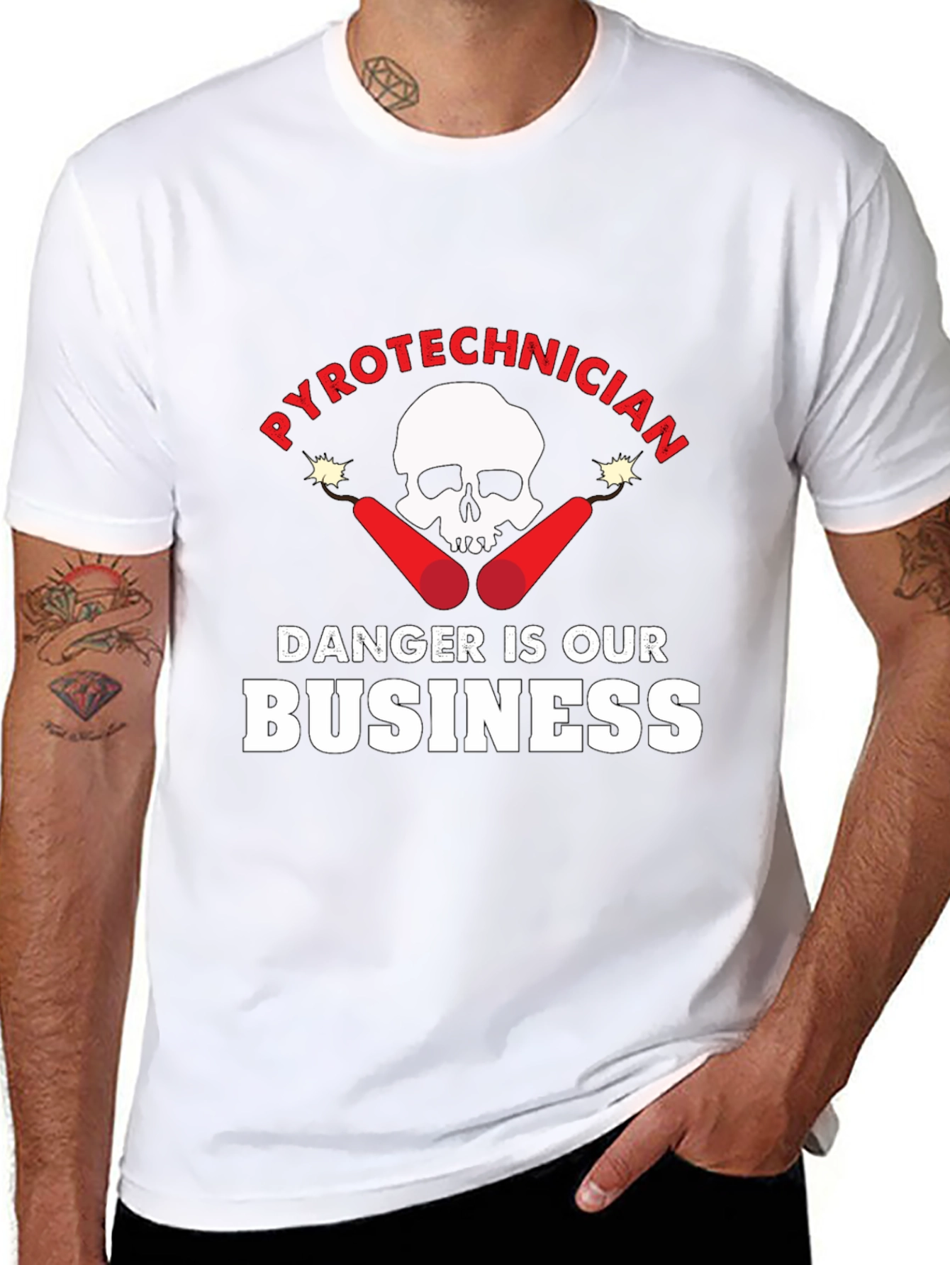 Pyrotechnician Danger is Our Business T-Shirt