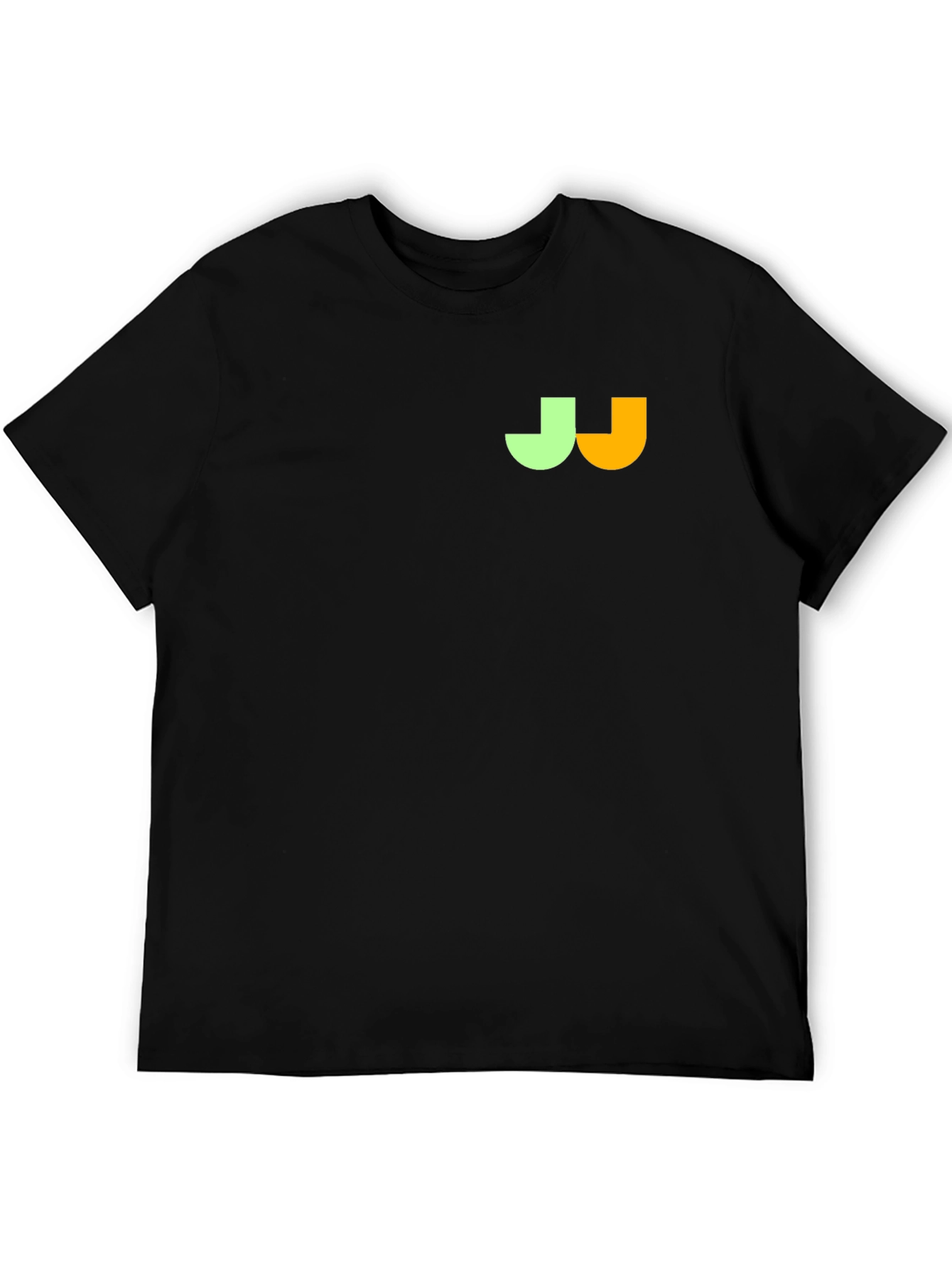 Modern Black T-Shirt with Graphic Logo