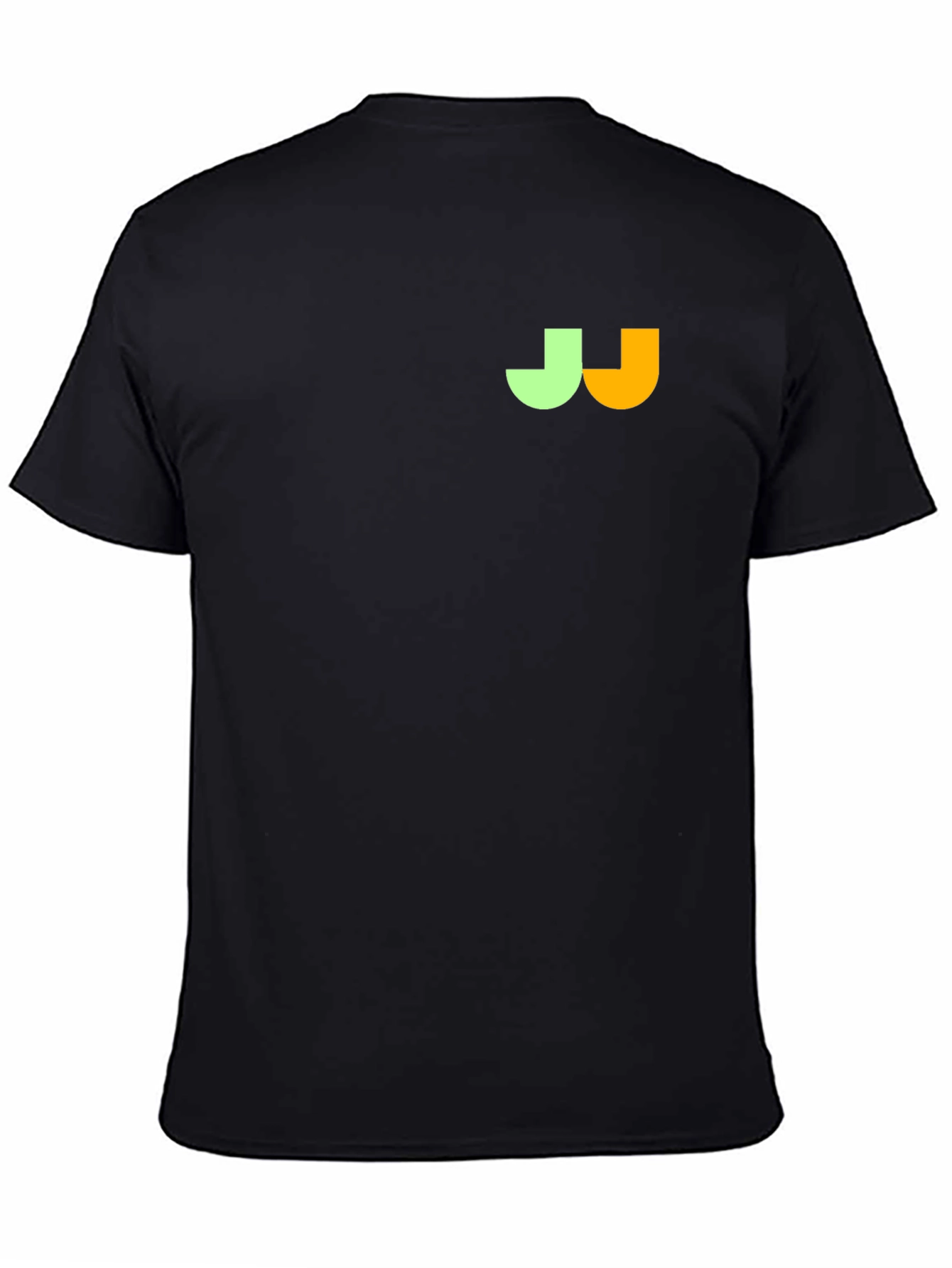 Modern Black T-Shirt with Graphic Logo