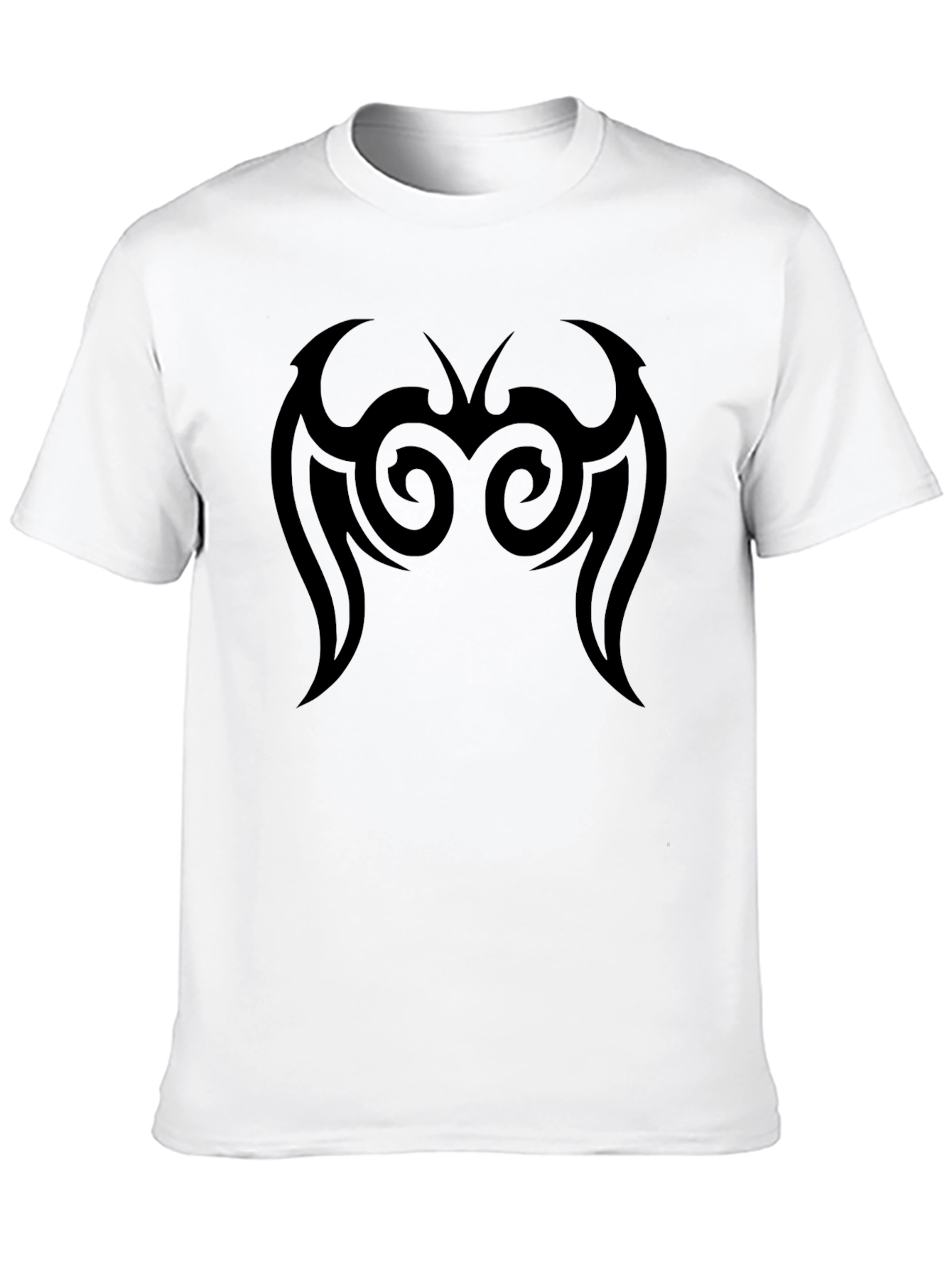 Tribal Design Black T-Shirt