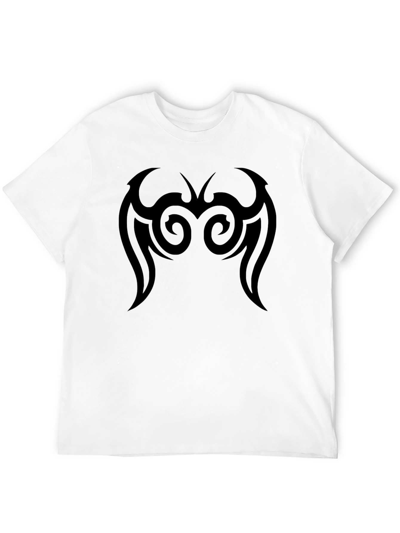 Tribal Design Black T-Shirt