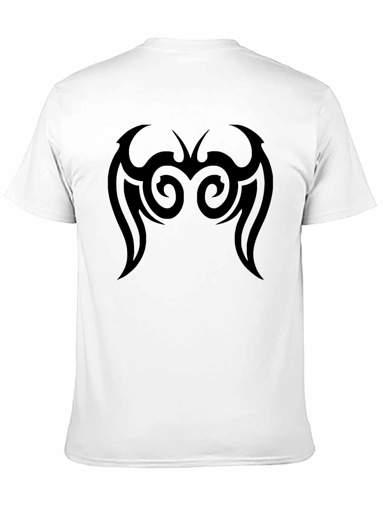 Tribal Design Black T-Shirt