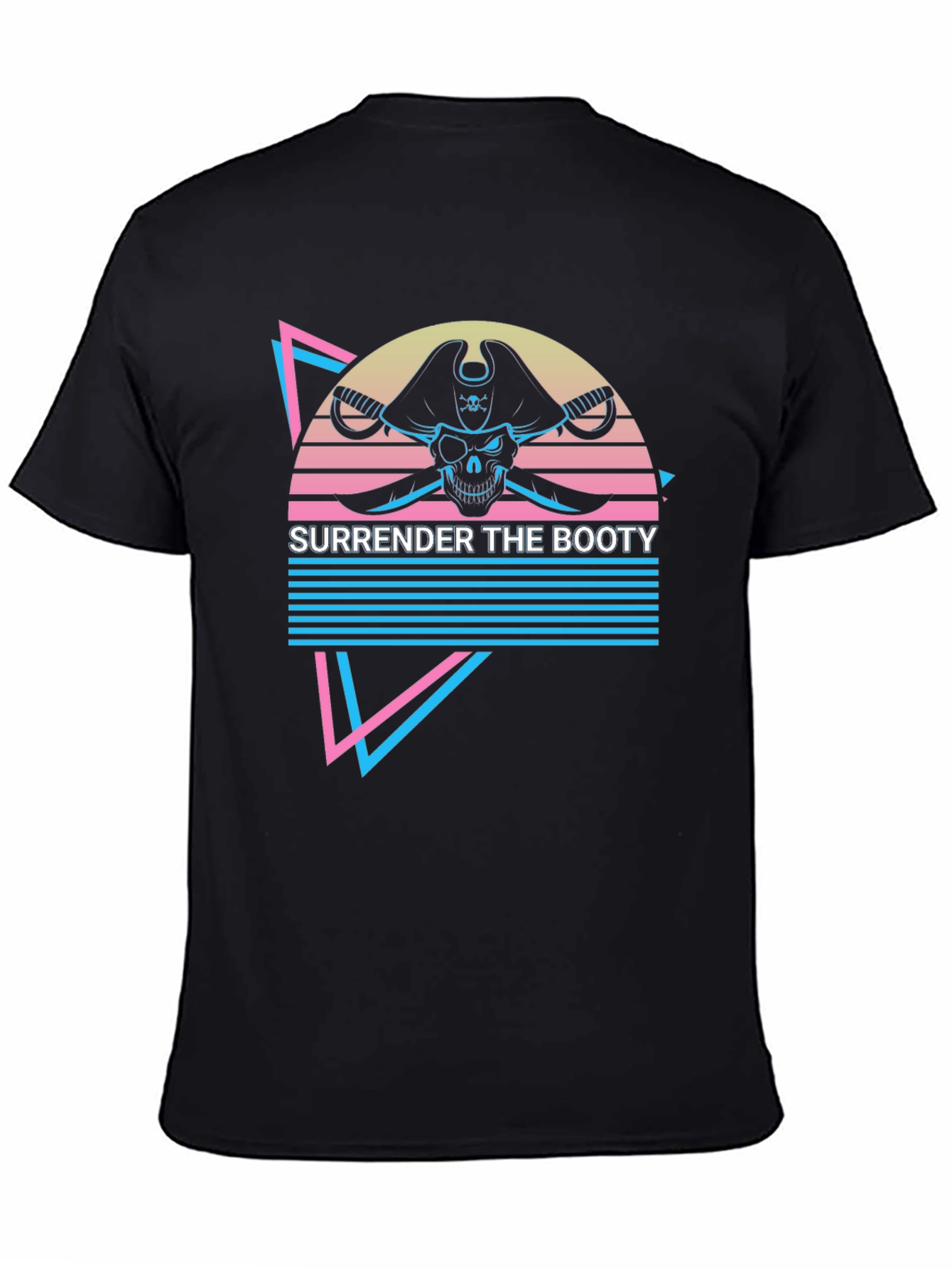Surrender the Booty Retro Pirate T-Shirt