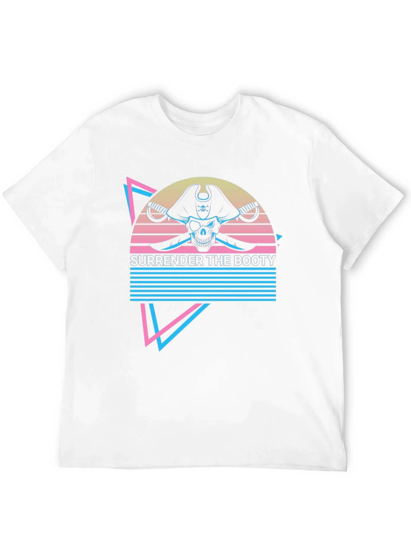 Surrender the Booty Retro Pirate T-Shirt