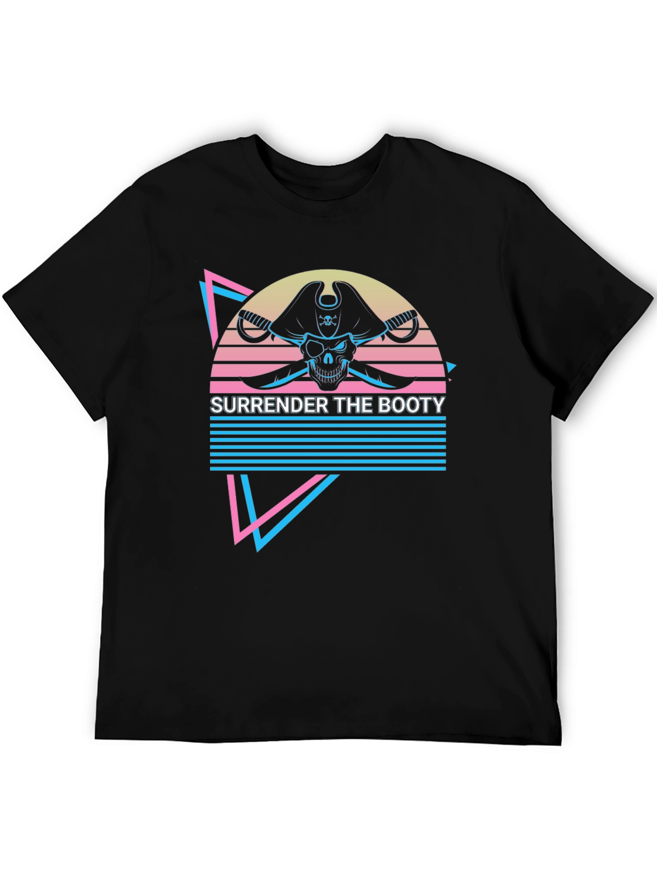 Surrender the Booty Retro Pirate T-Shirt
