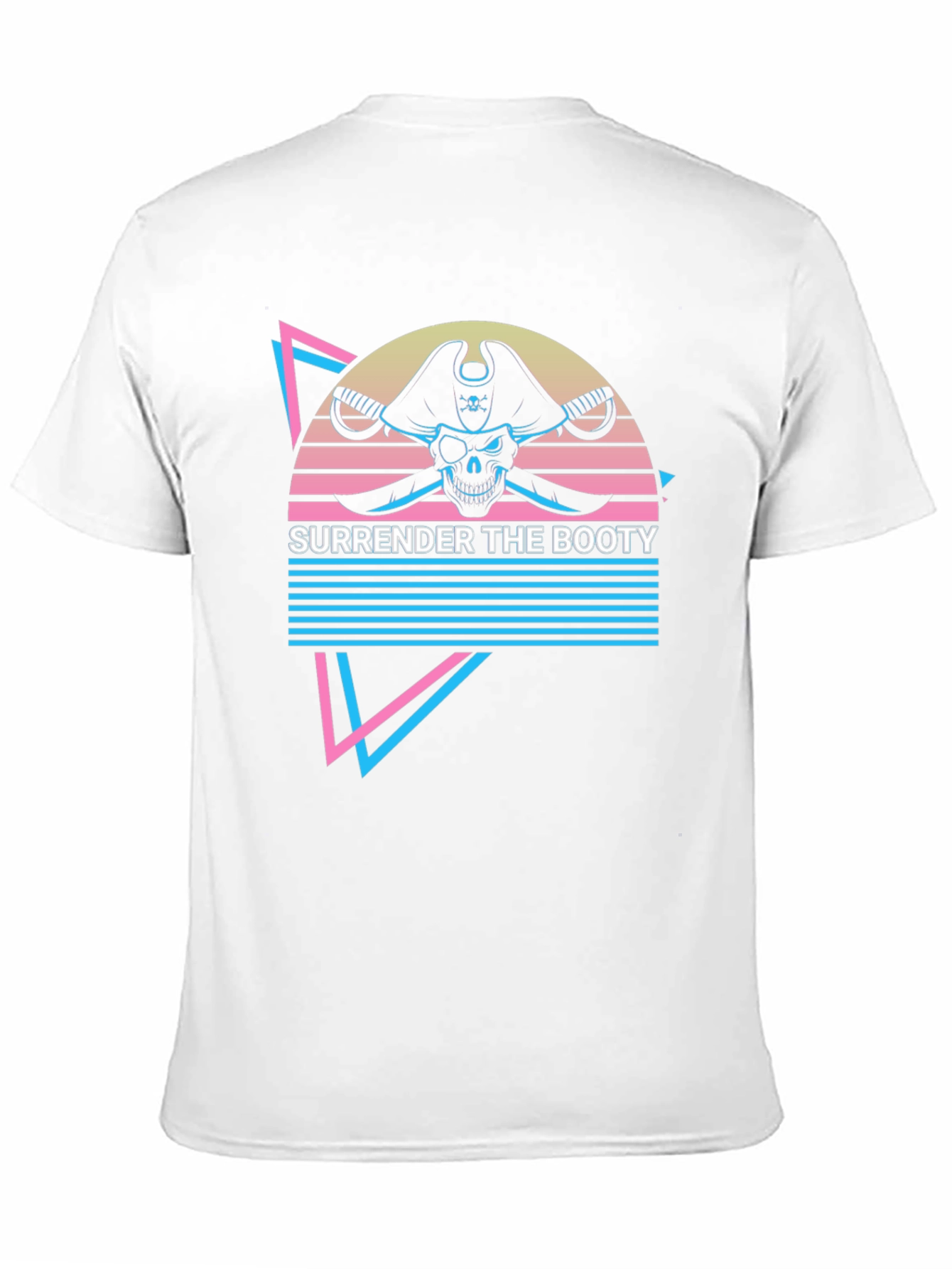 Surrender the Booty Retro Pirate T-Shirt