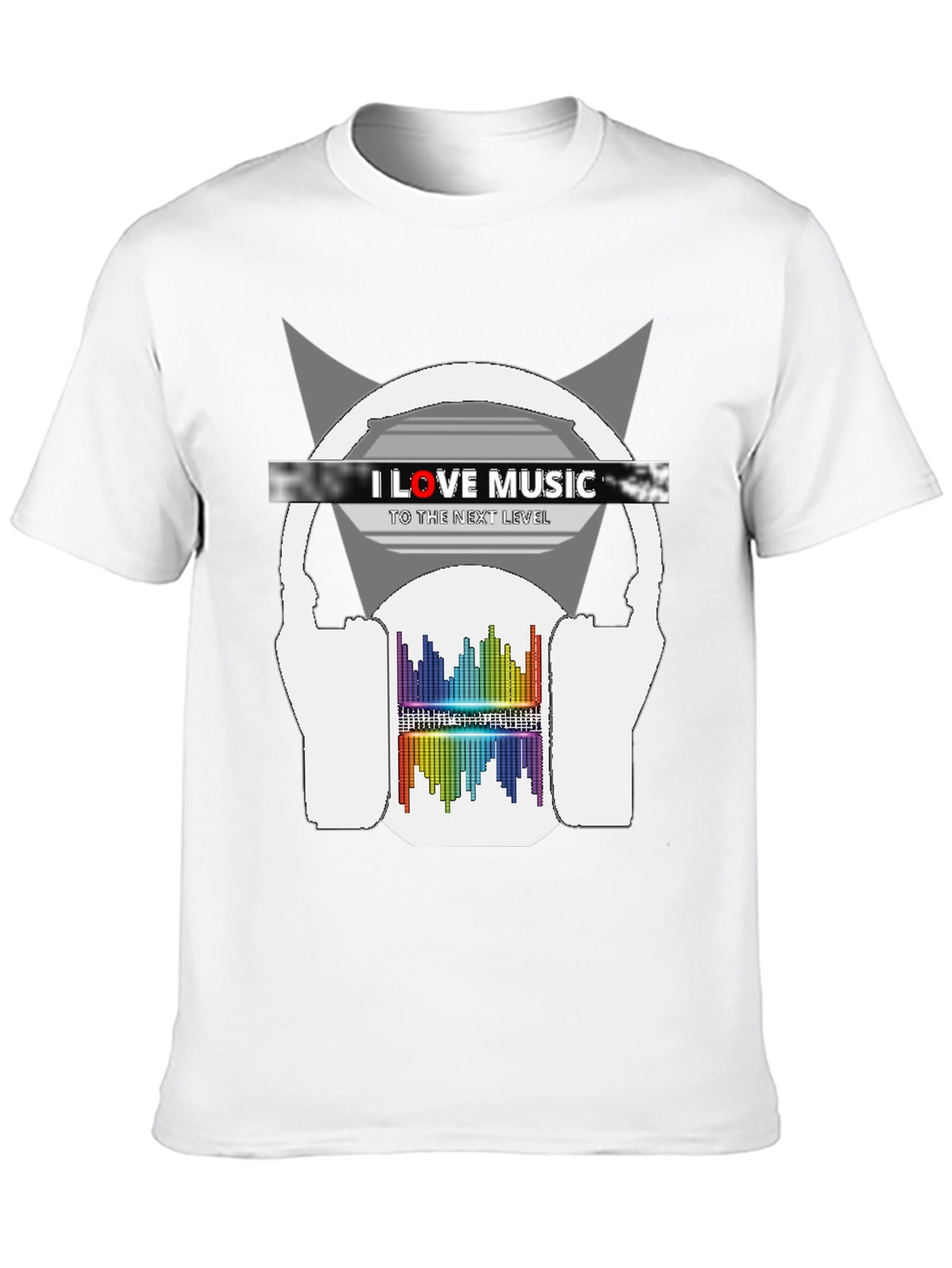 I Love Music Graphic T-Shirt
