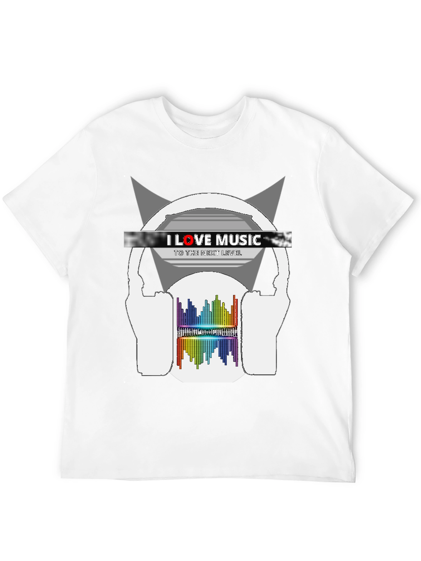 I Love Music Graphic T-Shirt