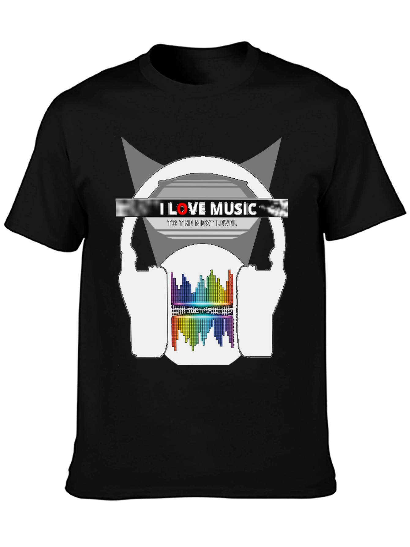 I Love Music Graphic T-Shirt