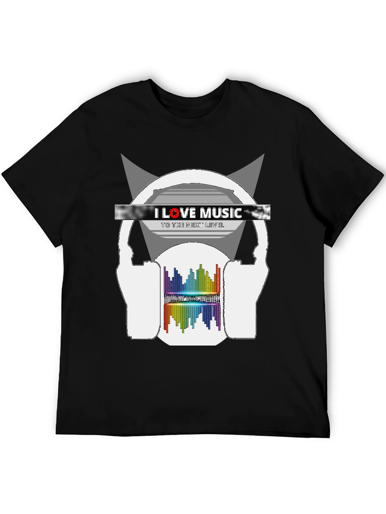 I Love Music Graphic T-Shirt