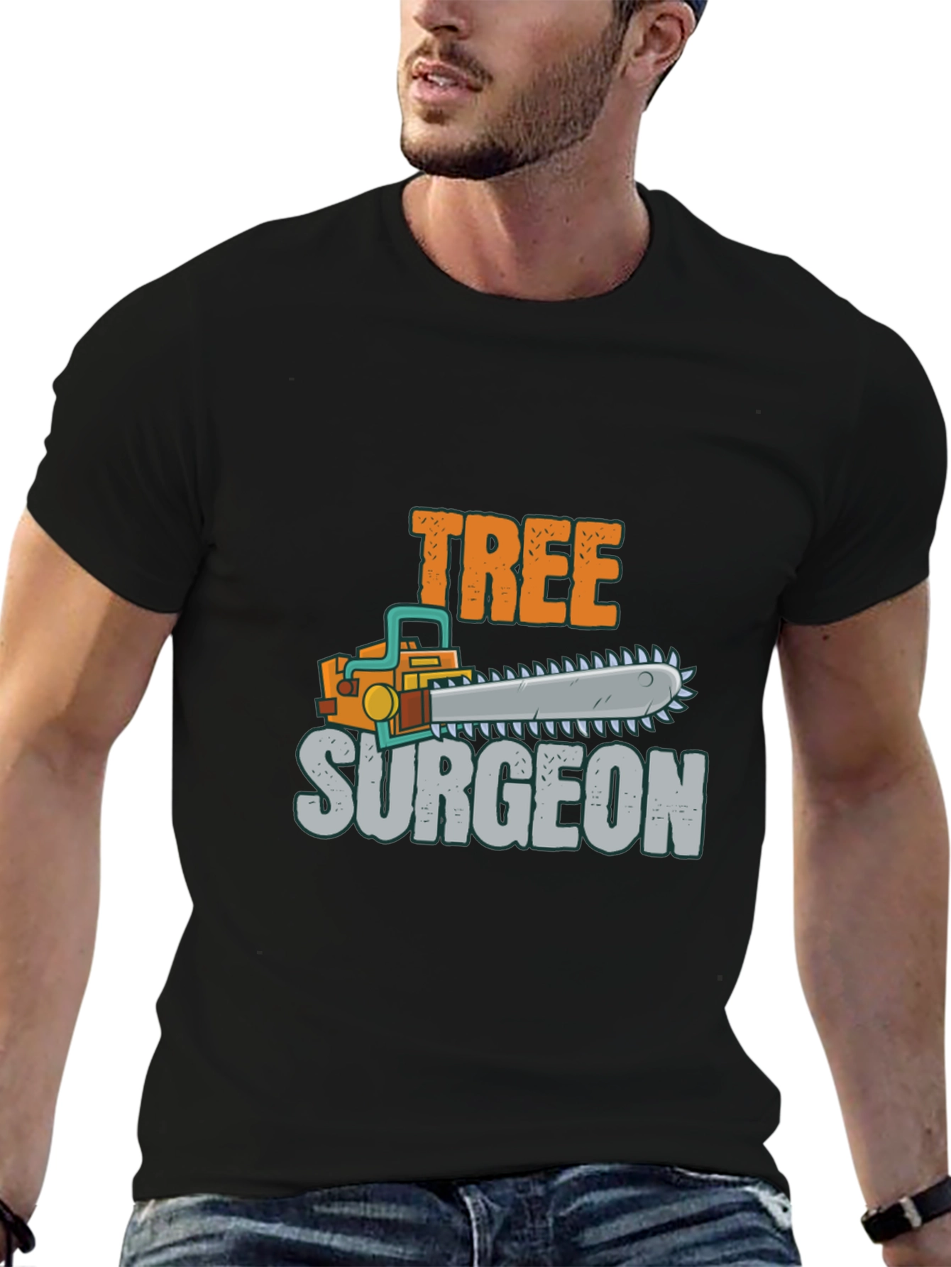 Tree Surgeon T-Shirt - Chainsaw Graphic