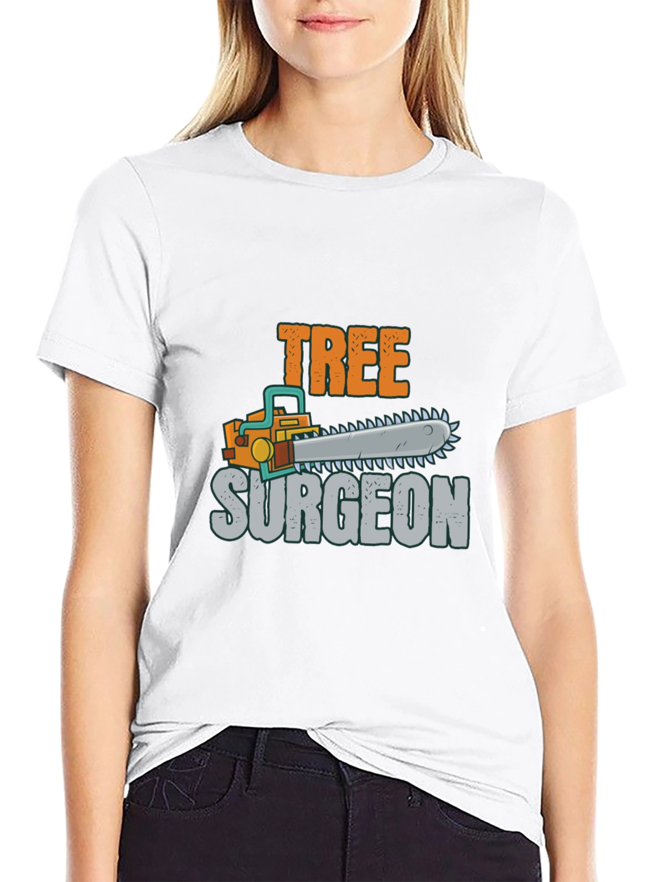 Tree Surgeon T-Shirt - Chainsaw Graphic