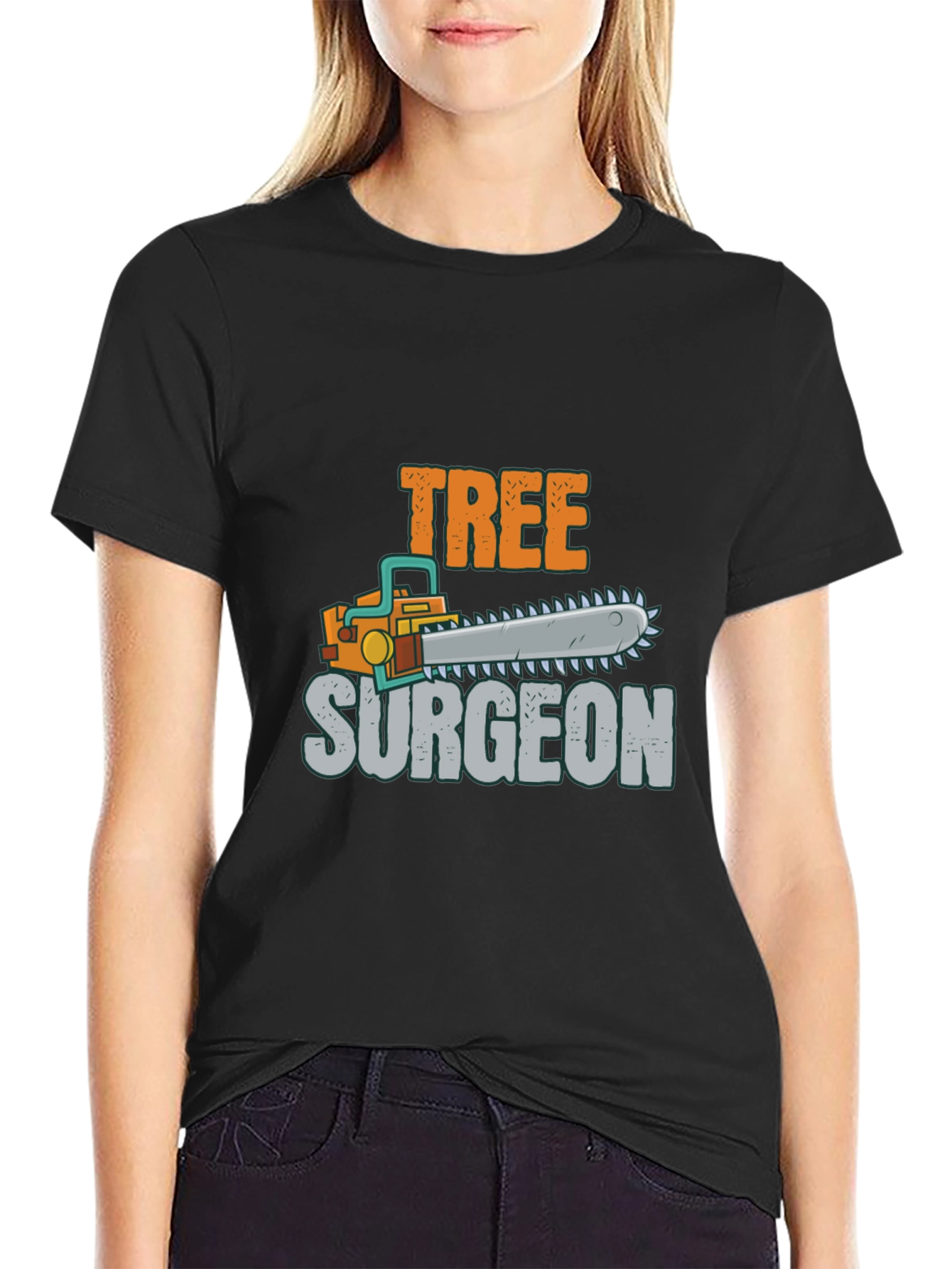 Tree Surgeon T-Shirt - Chainsaw Graphic