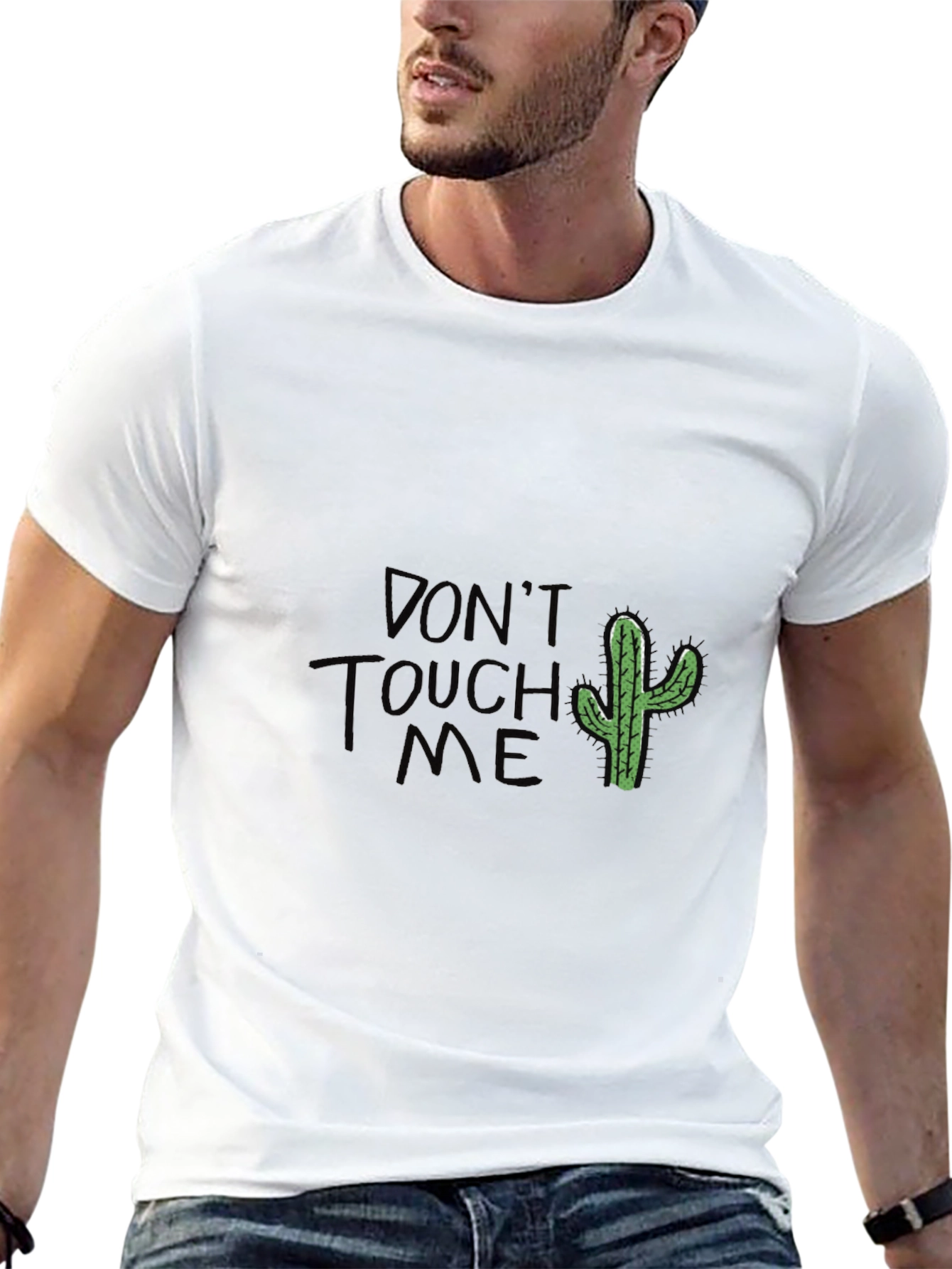 Dont Touch Me Cactus Graphic Tee