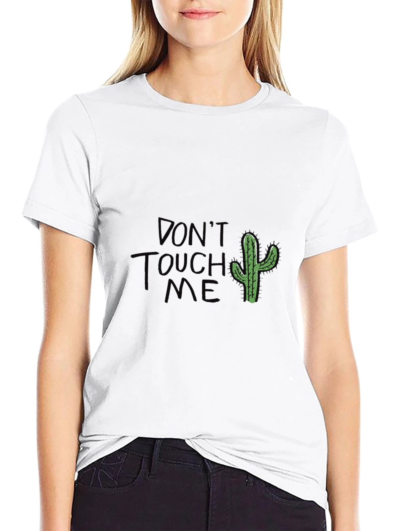 Dont Touch Me Cactus Graphic Tee
