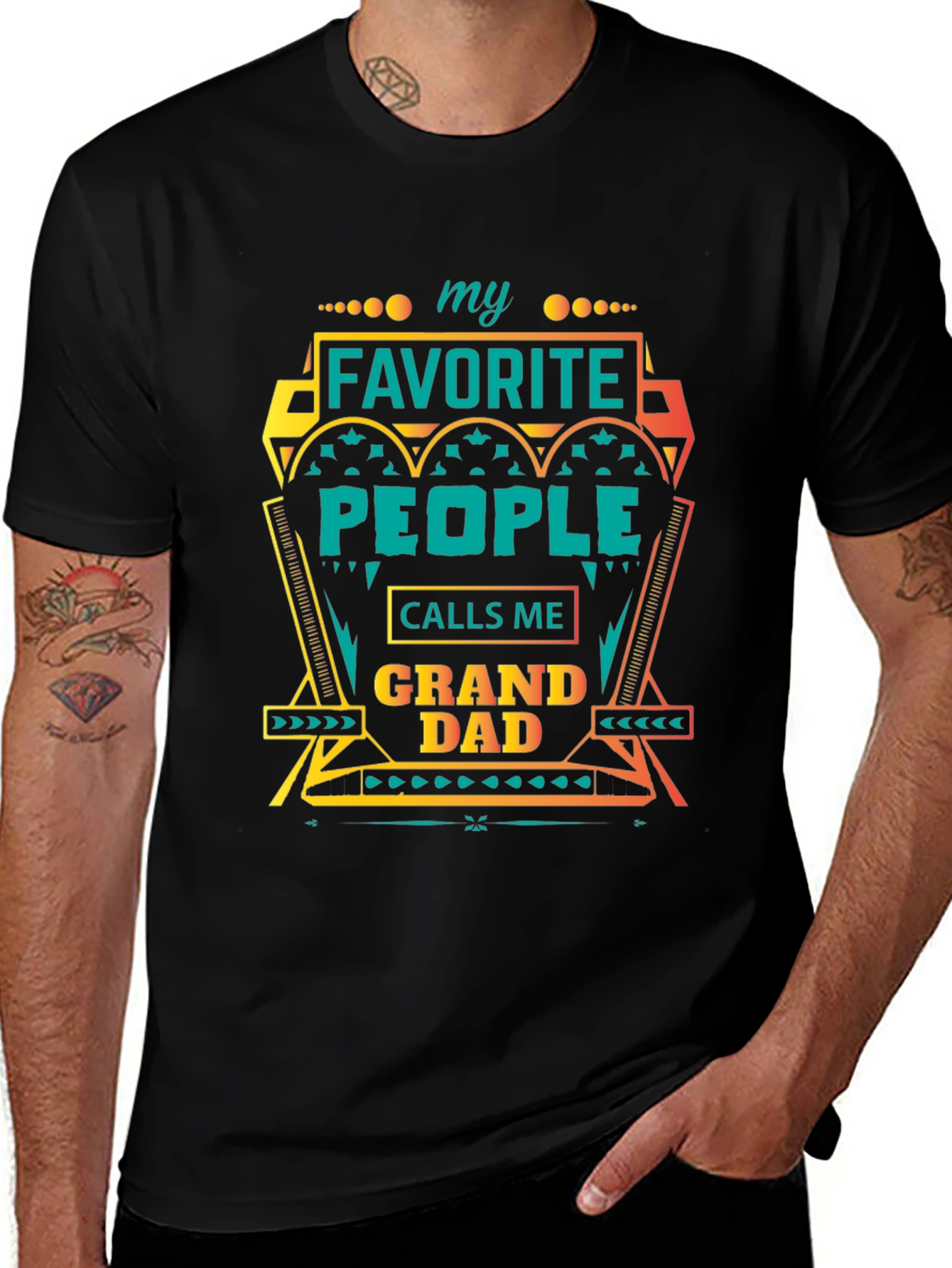 My Favorite People Call Me Grandad T-Shirt