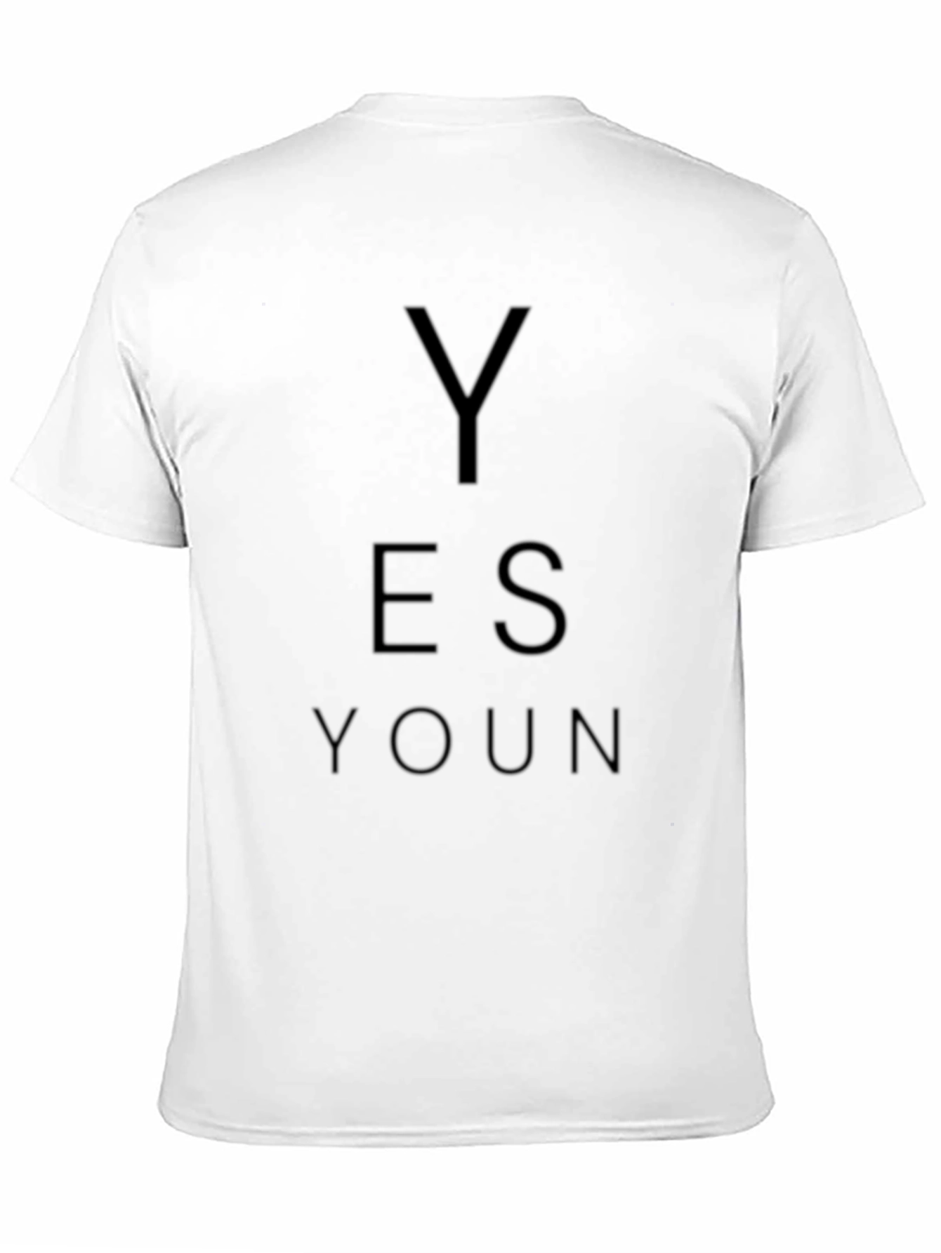 Yes Youn Black Graphic Tee