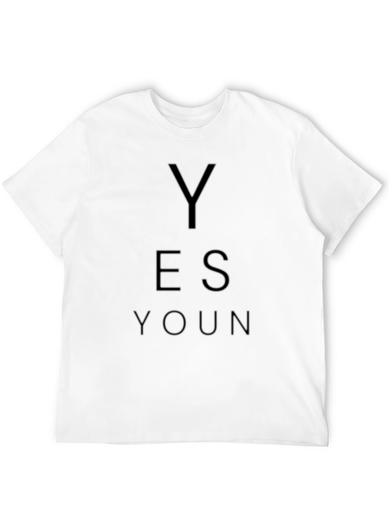 Yes Youn Black Graphic Tee