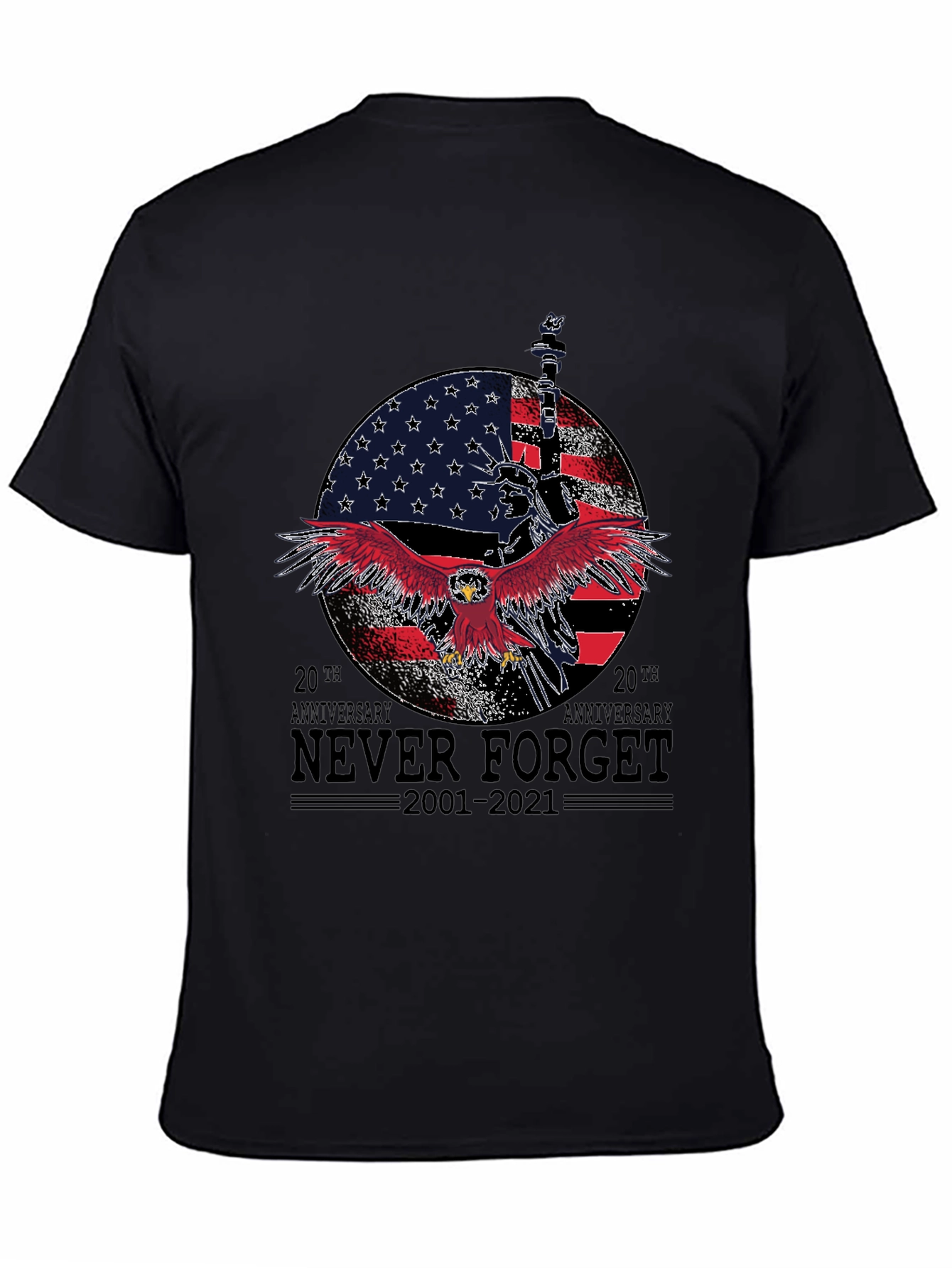 Never Forget 20th Anniversary Graphic T-Shirt