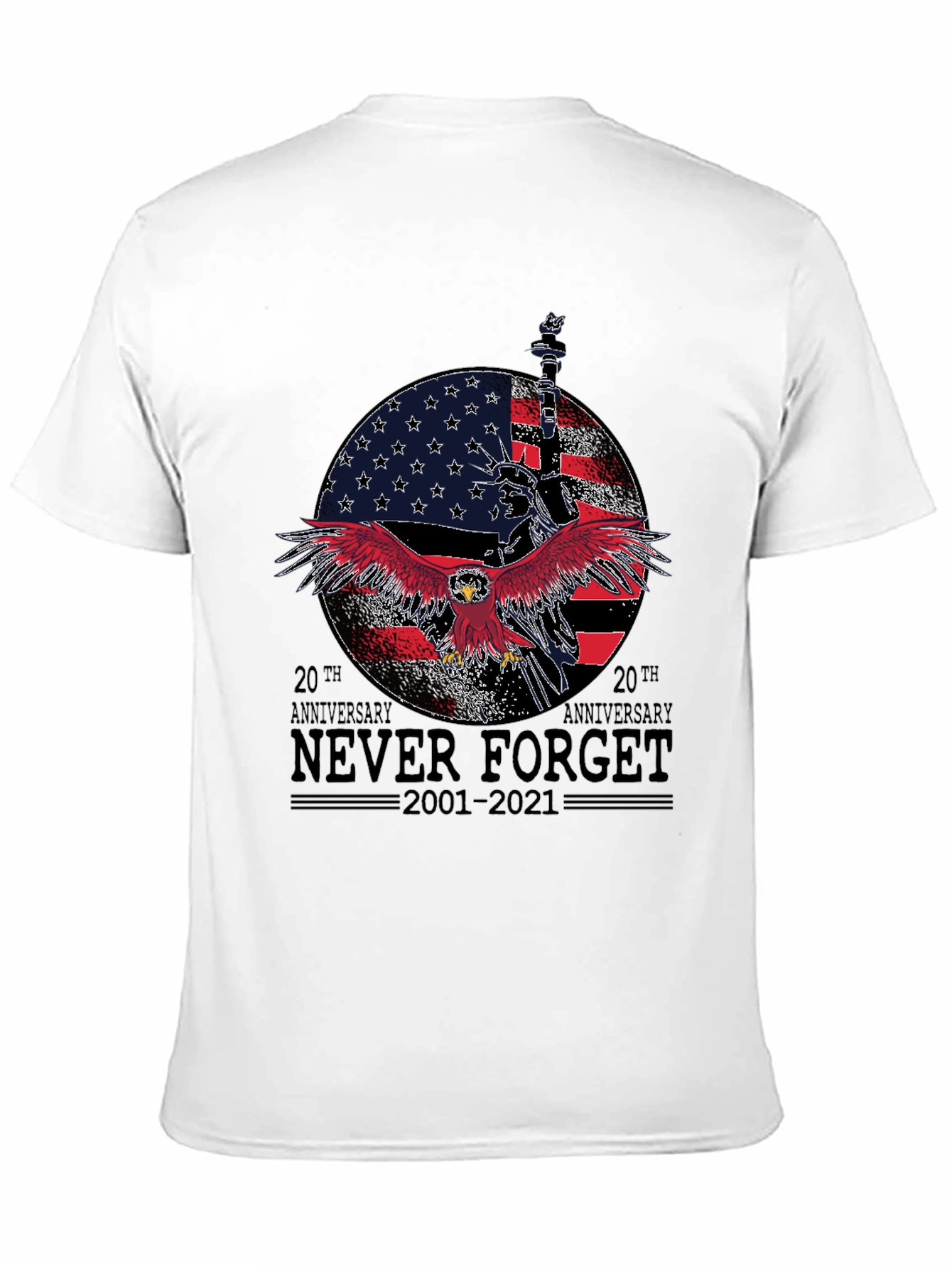 Never Forget 20th Anniversary Graphic T-Shirt
