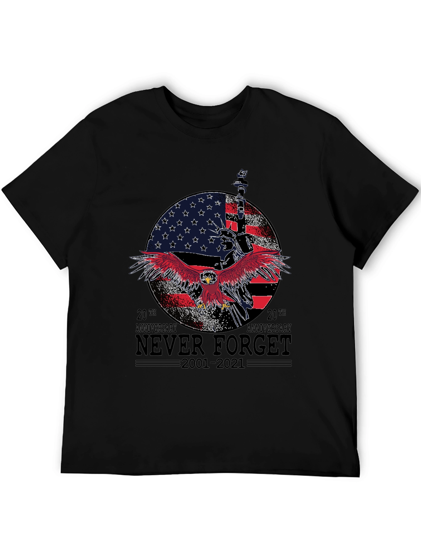 Never Forget 20th Anniversary Graphic T-Shirt