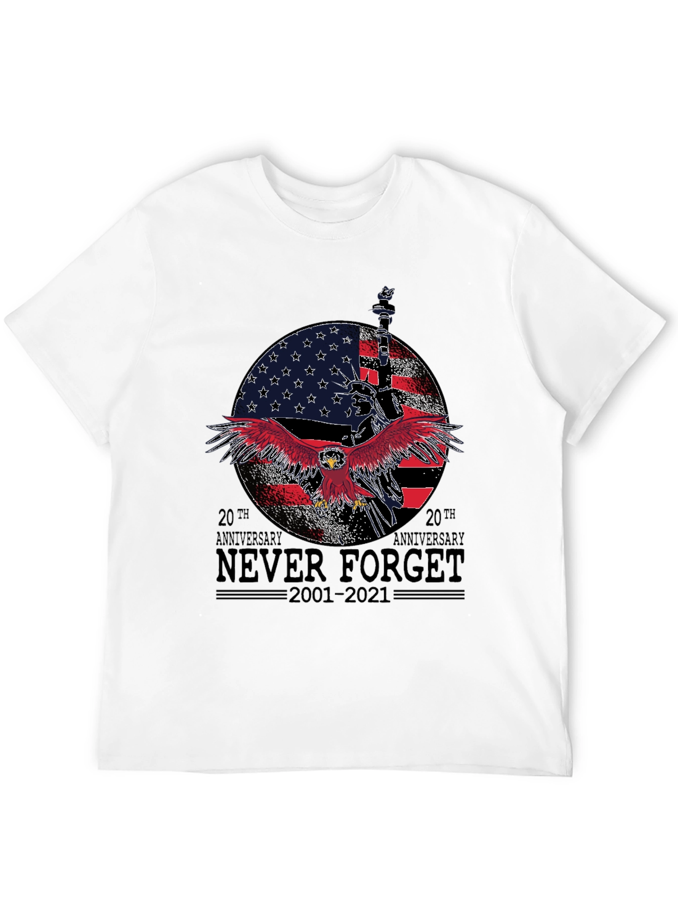 Never Forget 20th Anniversary Graphic T-Shirt