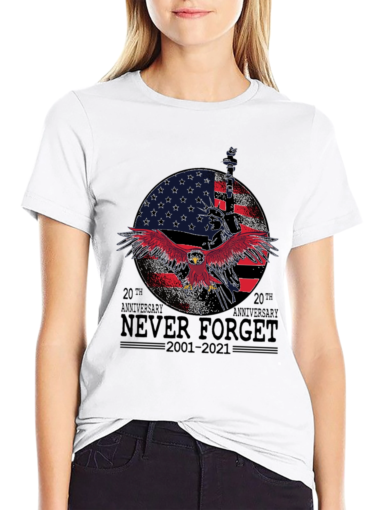 Never Forget 20th Anniversary Graphic T-Shirt