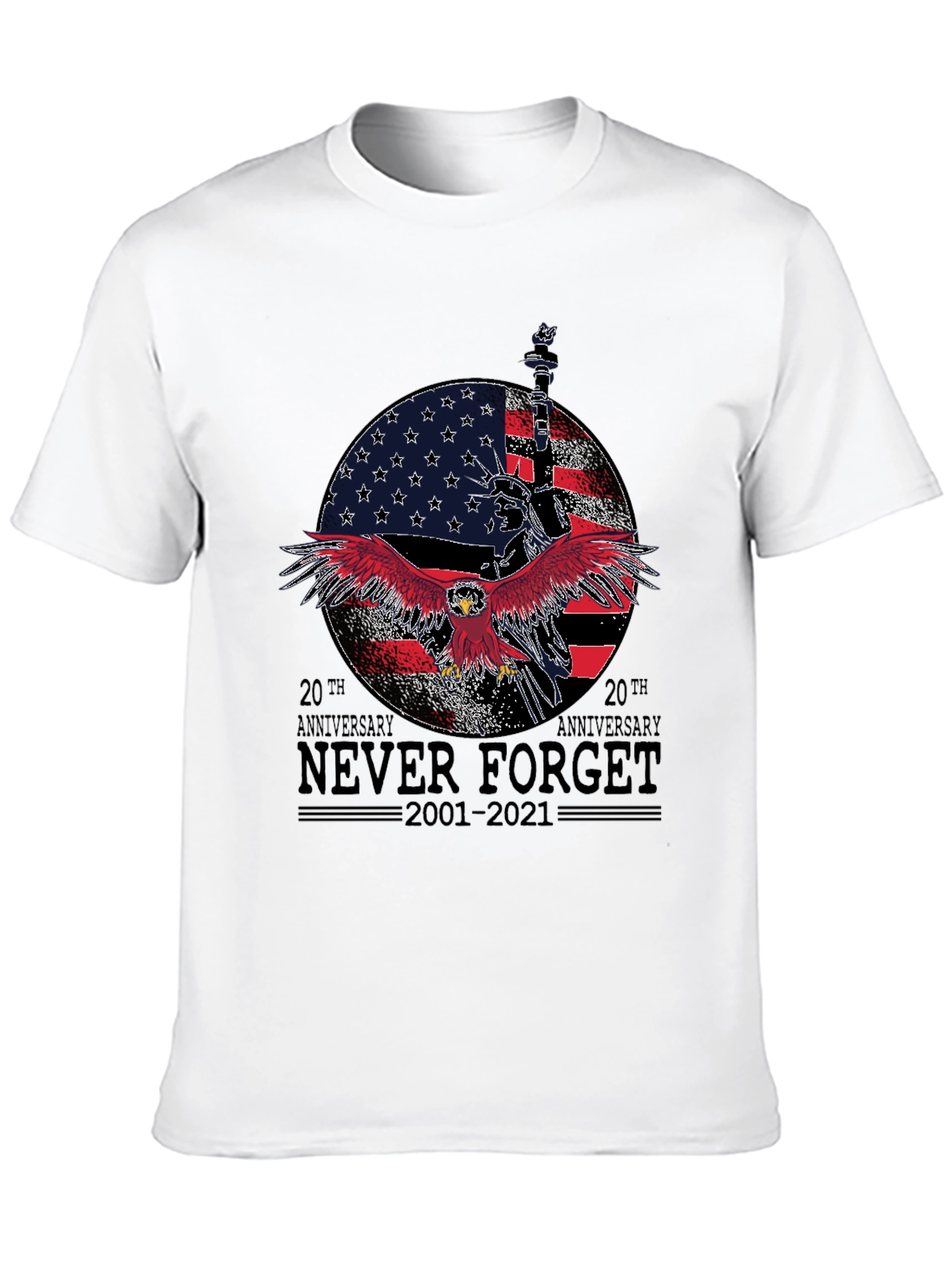 Never Forget 20th Anniversary Graphic T-Shirt