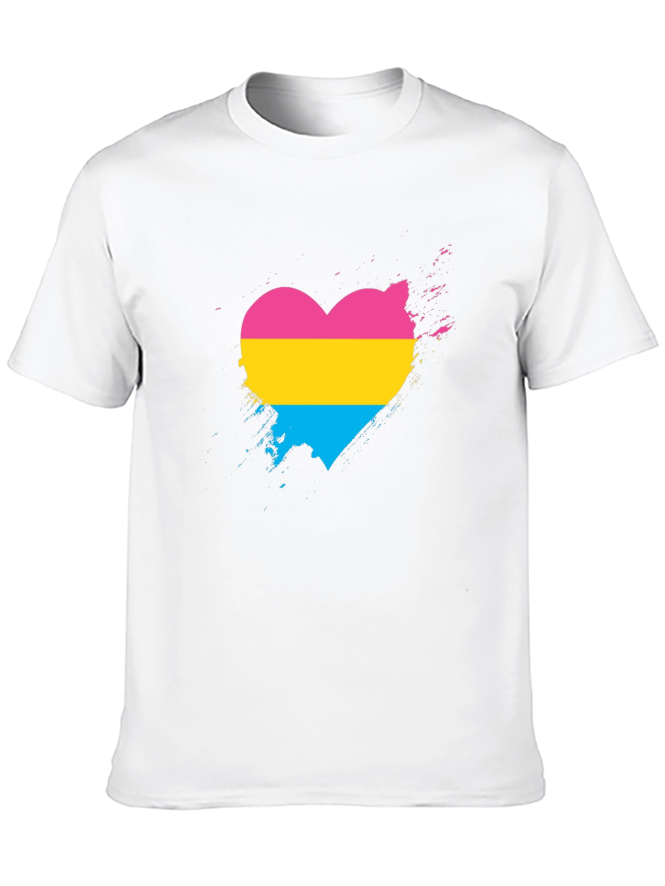 Pansexual Pride Heart T-Shirt