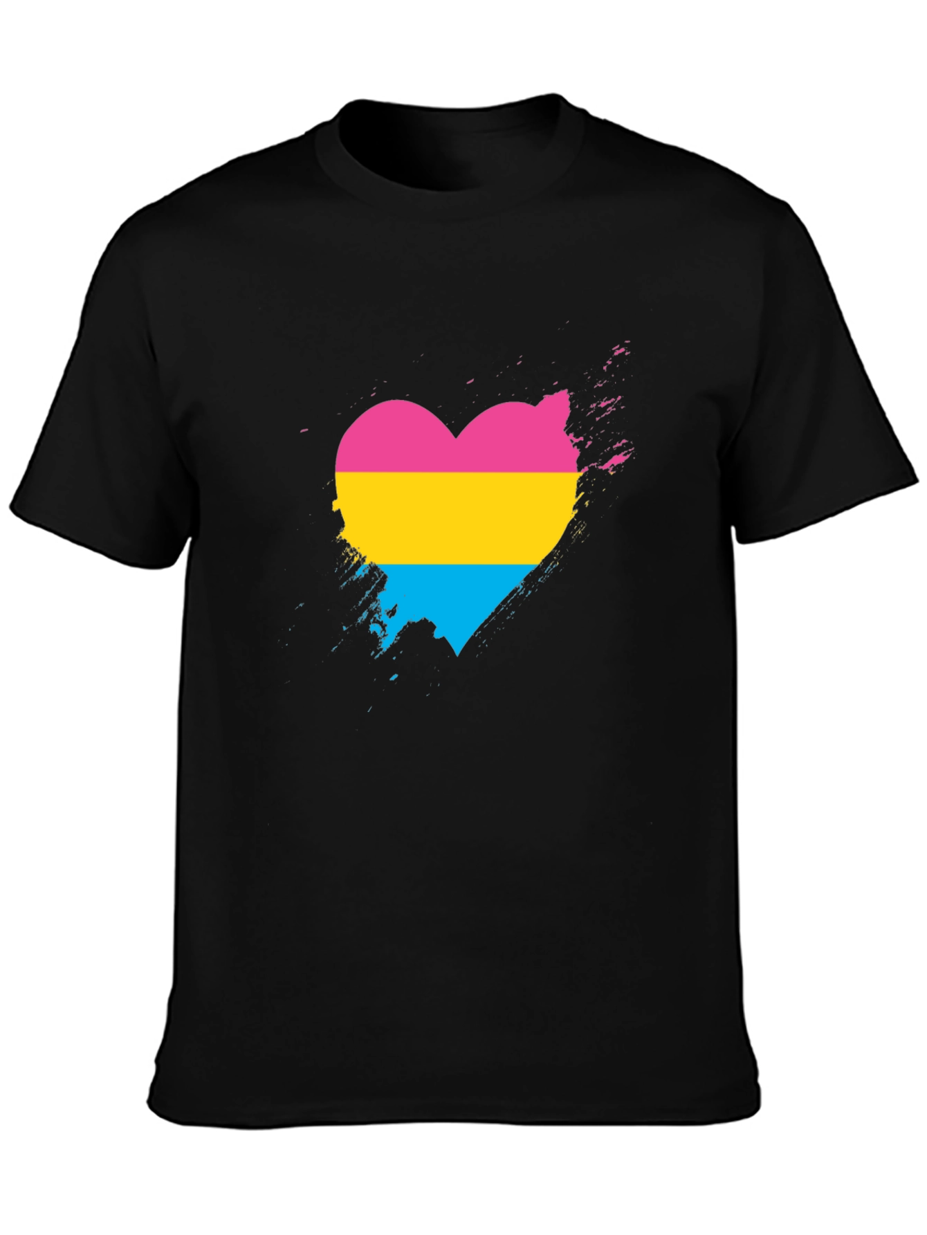 Pansexual Pride Heart T-Shirt