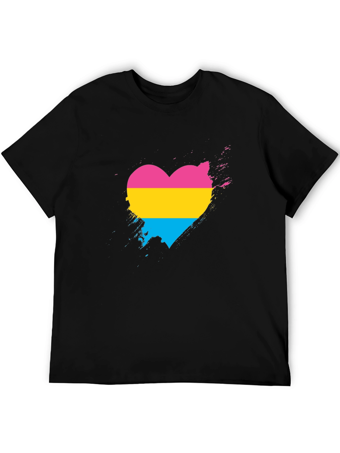 Pansexual Pride Heart T-Shirt