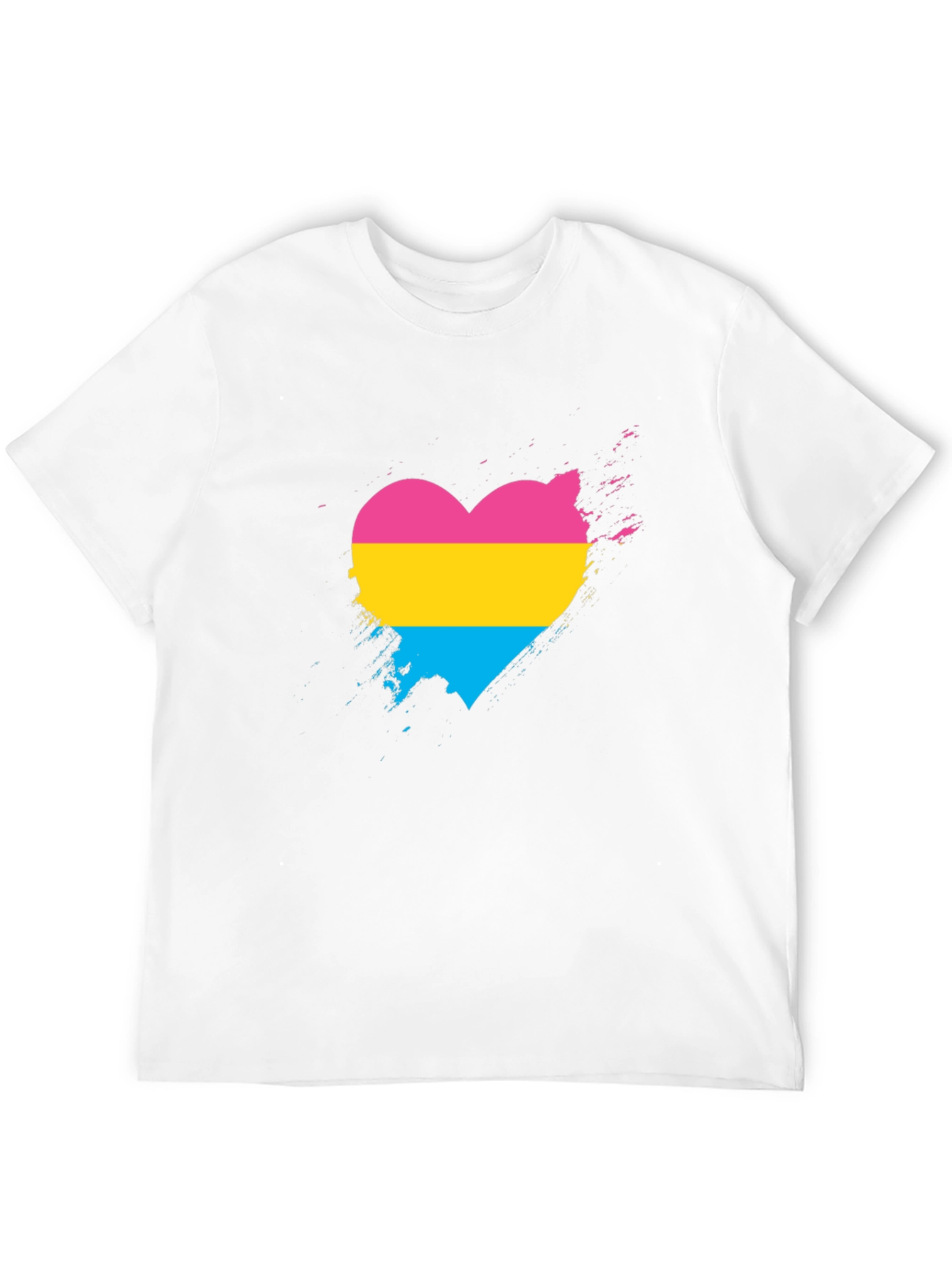 Pansexual Pride Heart T-Shirt